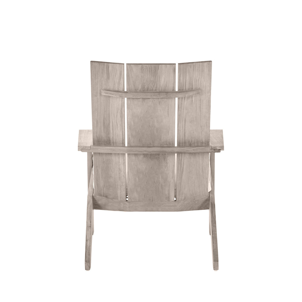 Ashland Teak Outdoor Adirondack Lounge Chair