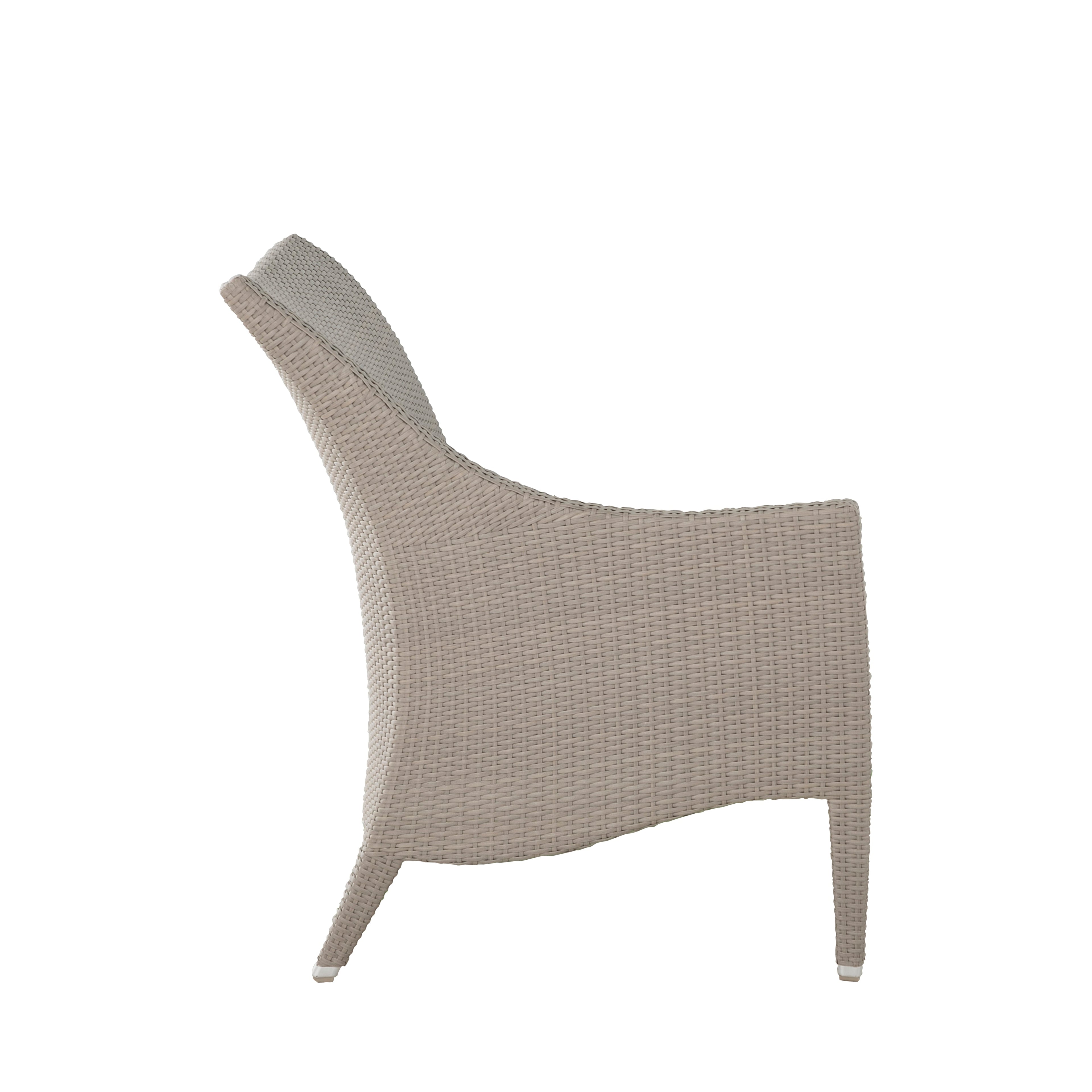 Athena Plus Wicker Slipper Sectional Sofa LAF