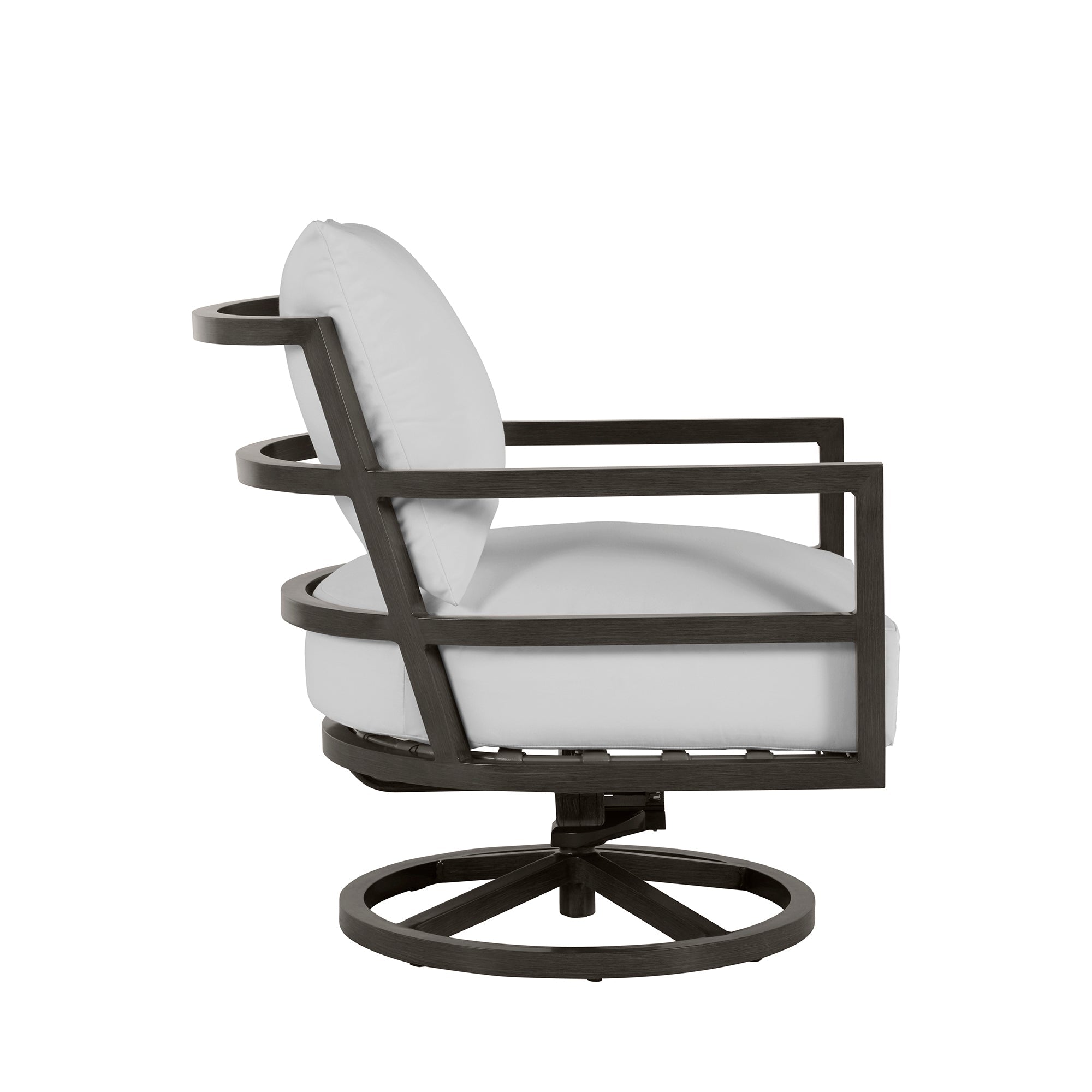 Santa Barbara Aluminum Swivel Rocker Lounge Chair