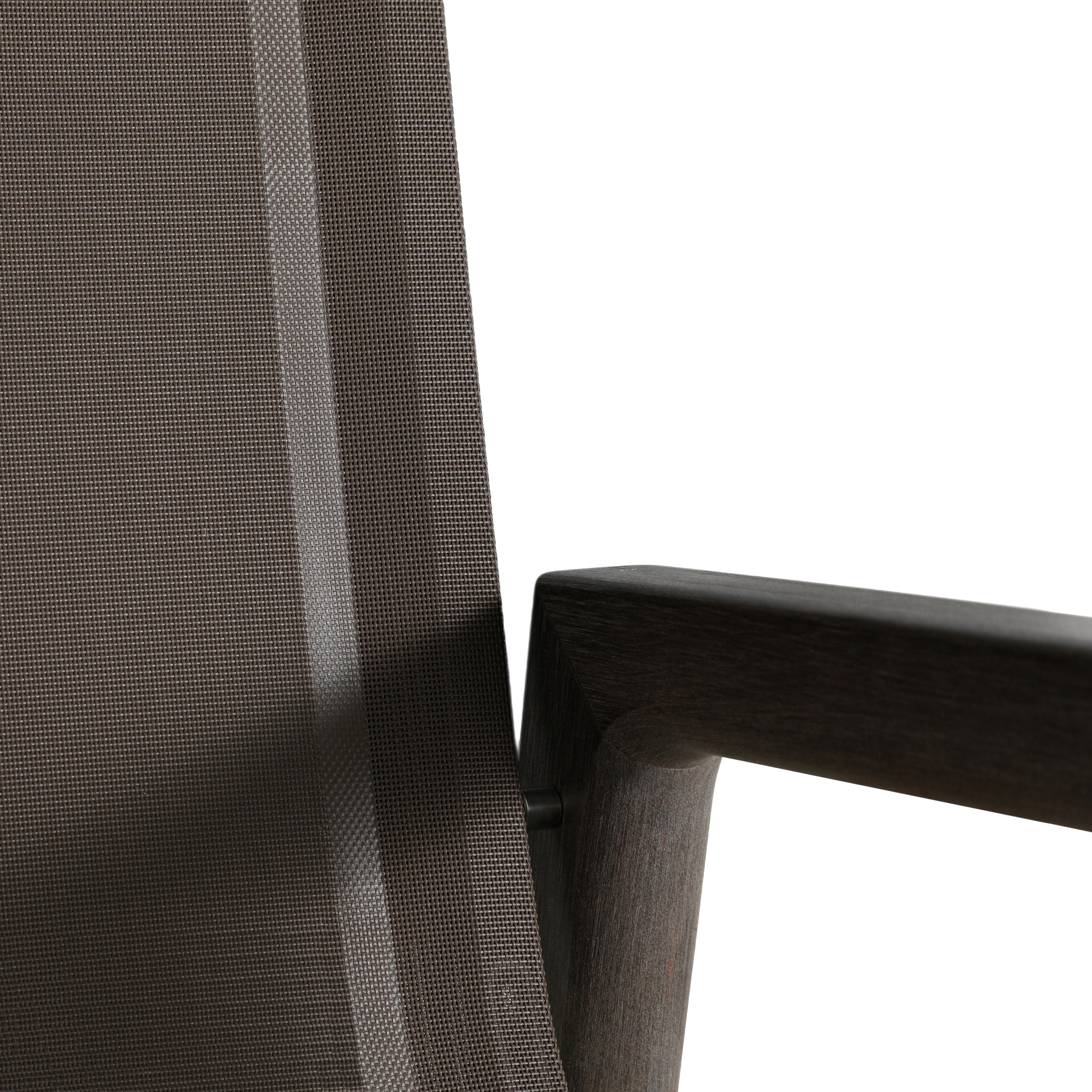 Seashore N-Dura Wood Outdoor Arm Chair