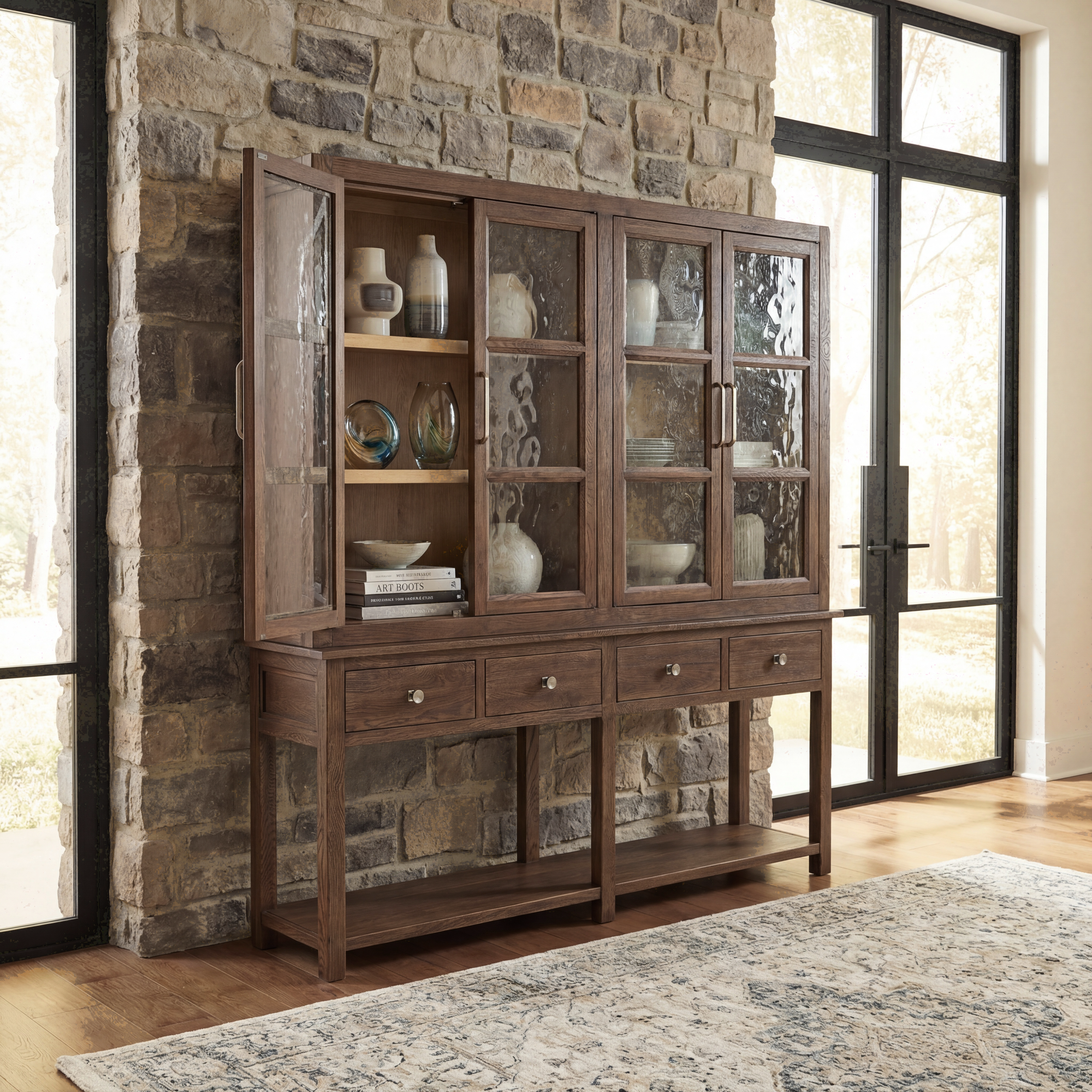 Driftwood Display Sideboard Room Image