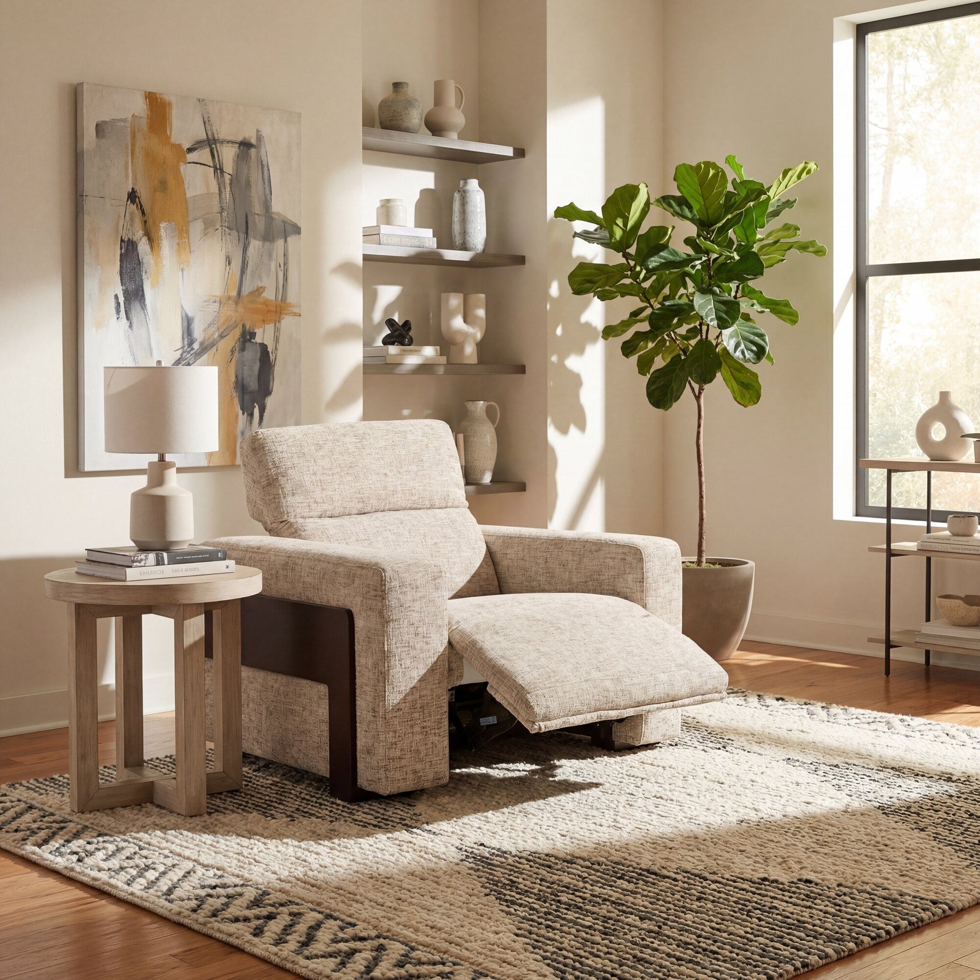 Atlas Power Recliner with Power Headrest