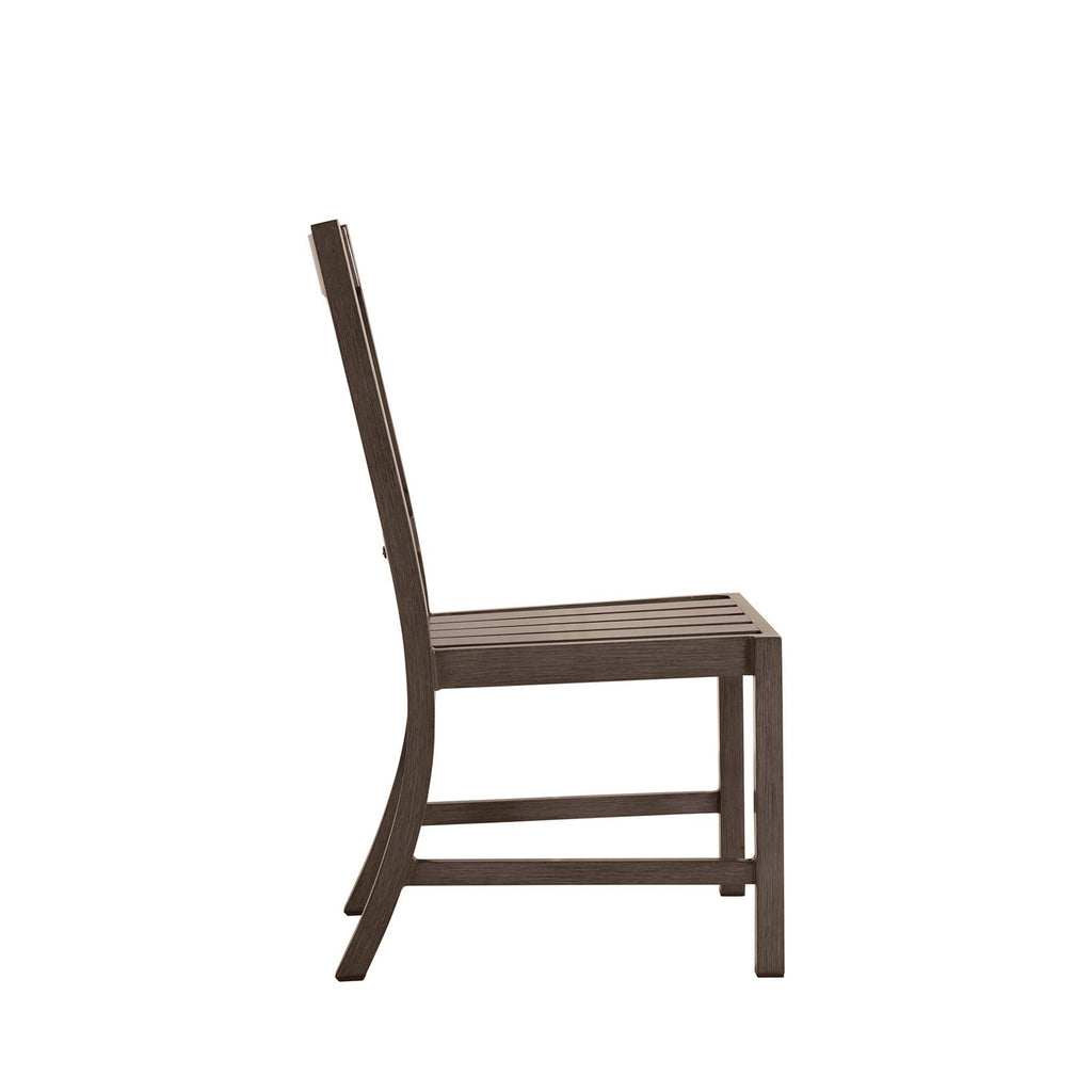 Club Croquet Aluminum Outdoor Side Chair