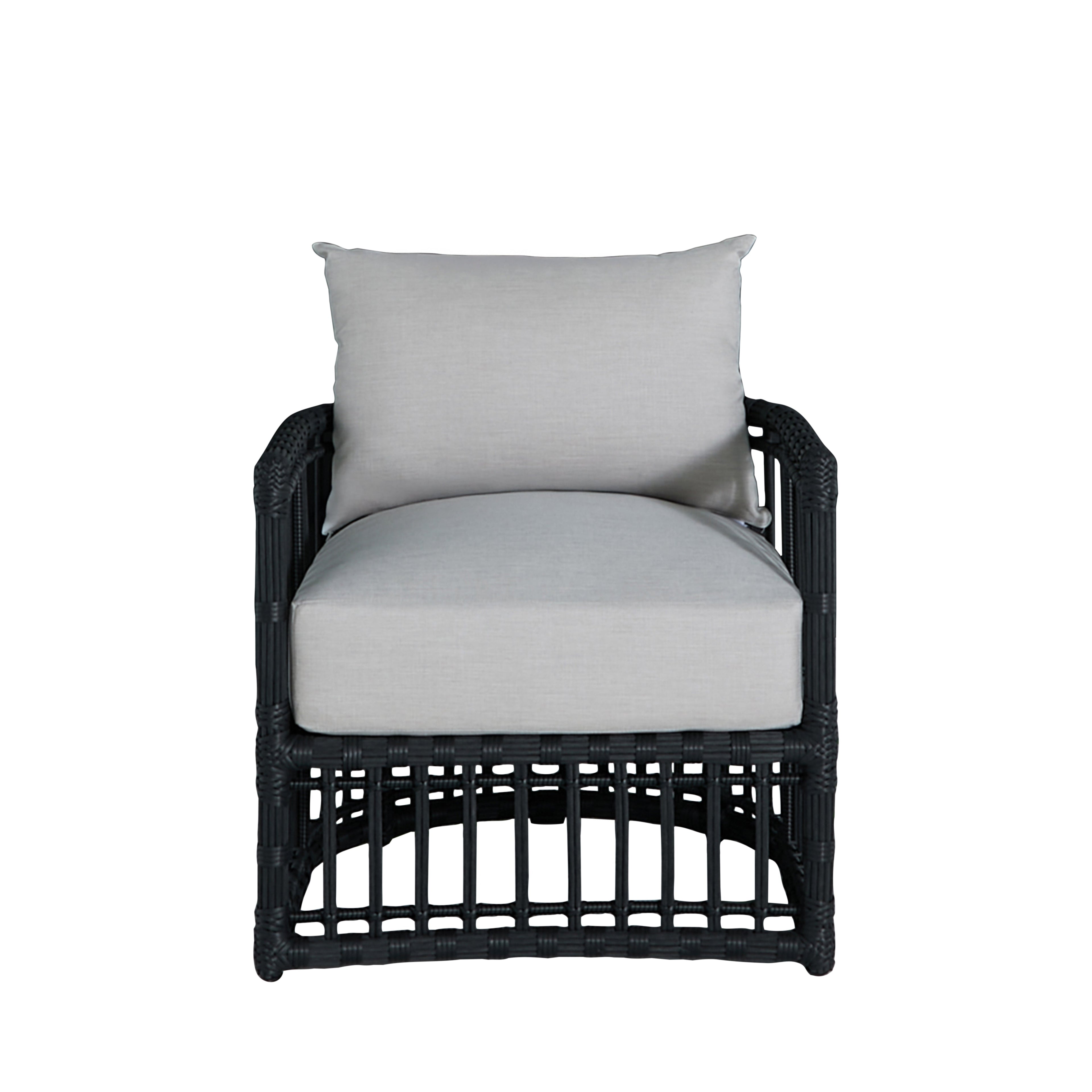 Newport Wicker Woven Outdoor Barrel Chair