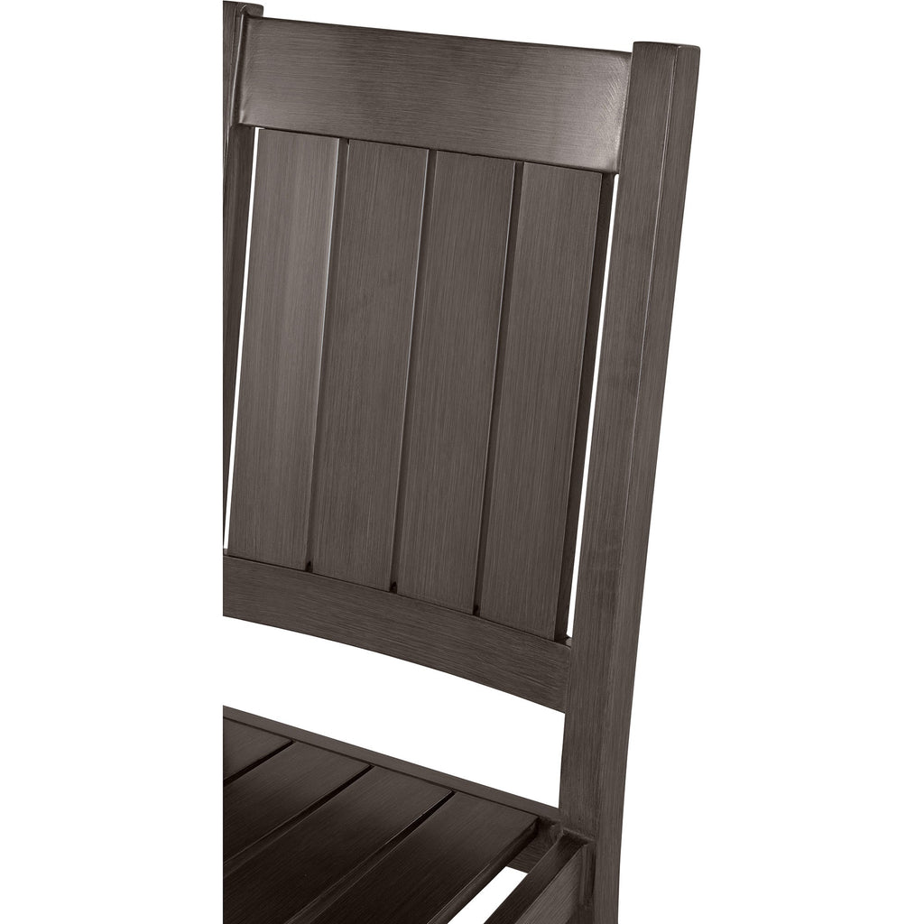 Club Croquet Aluminum Outdoor Side Chair