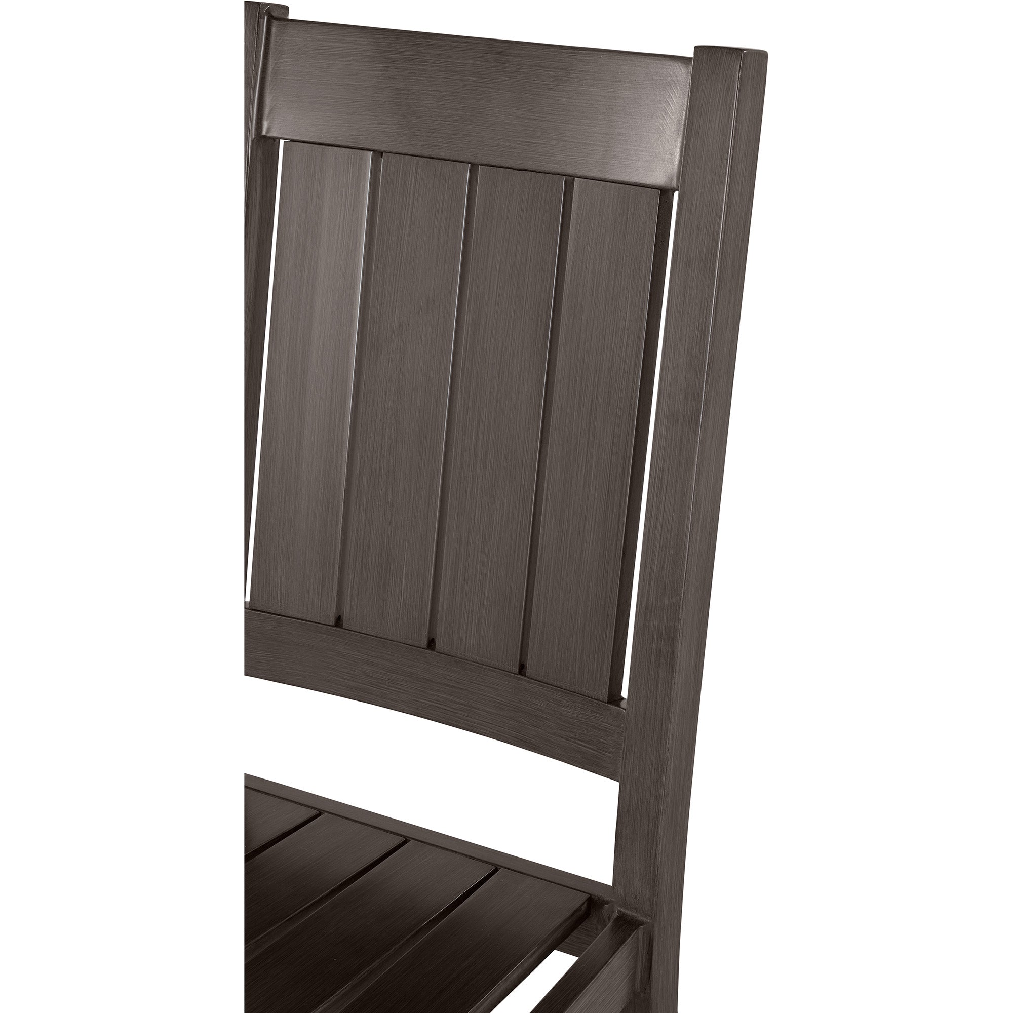 Club Croquet Aluminum Outdoor Side Chair