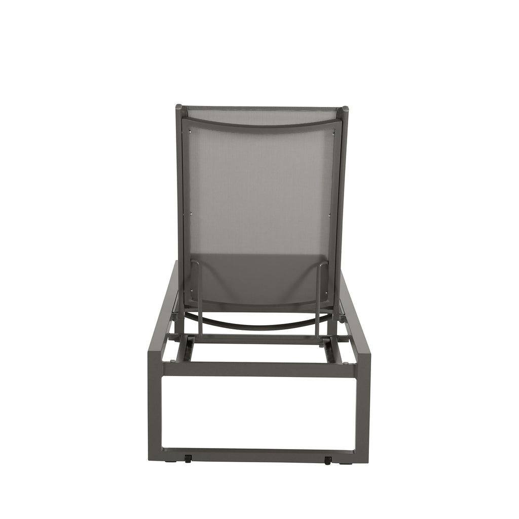 Belmont Sling Outdoor Armless Chaise Lounge