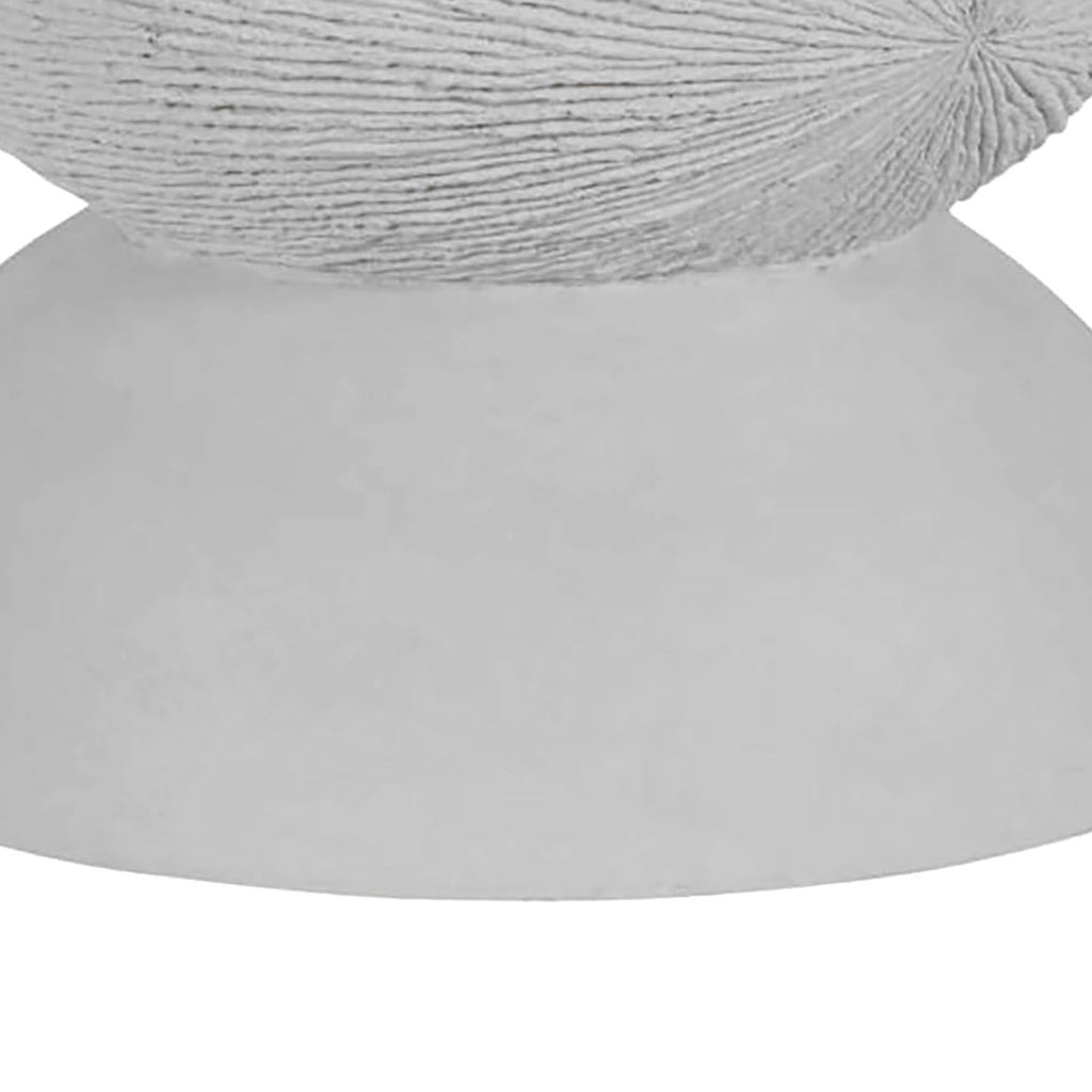 Darley Cast Round Outdoor Pedestal Coffee Table