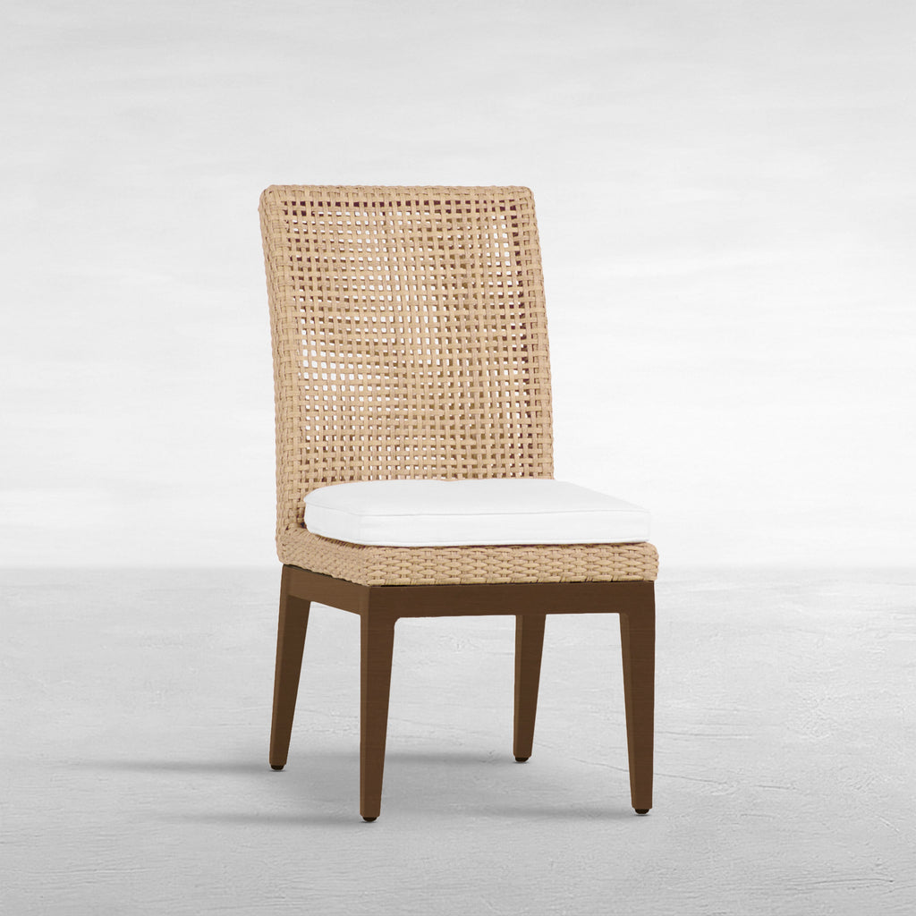 Peninsula N-Dura Resin Wicker Outdoor Side Chair