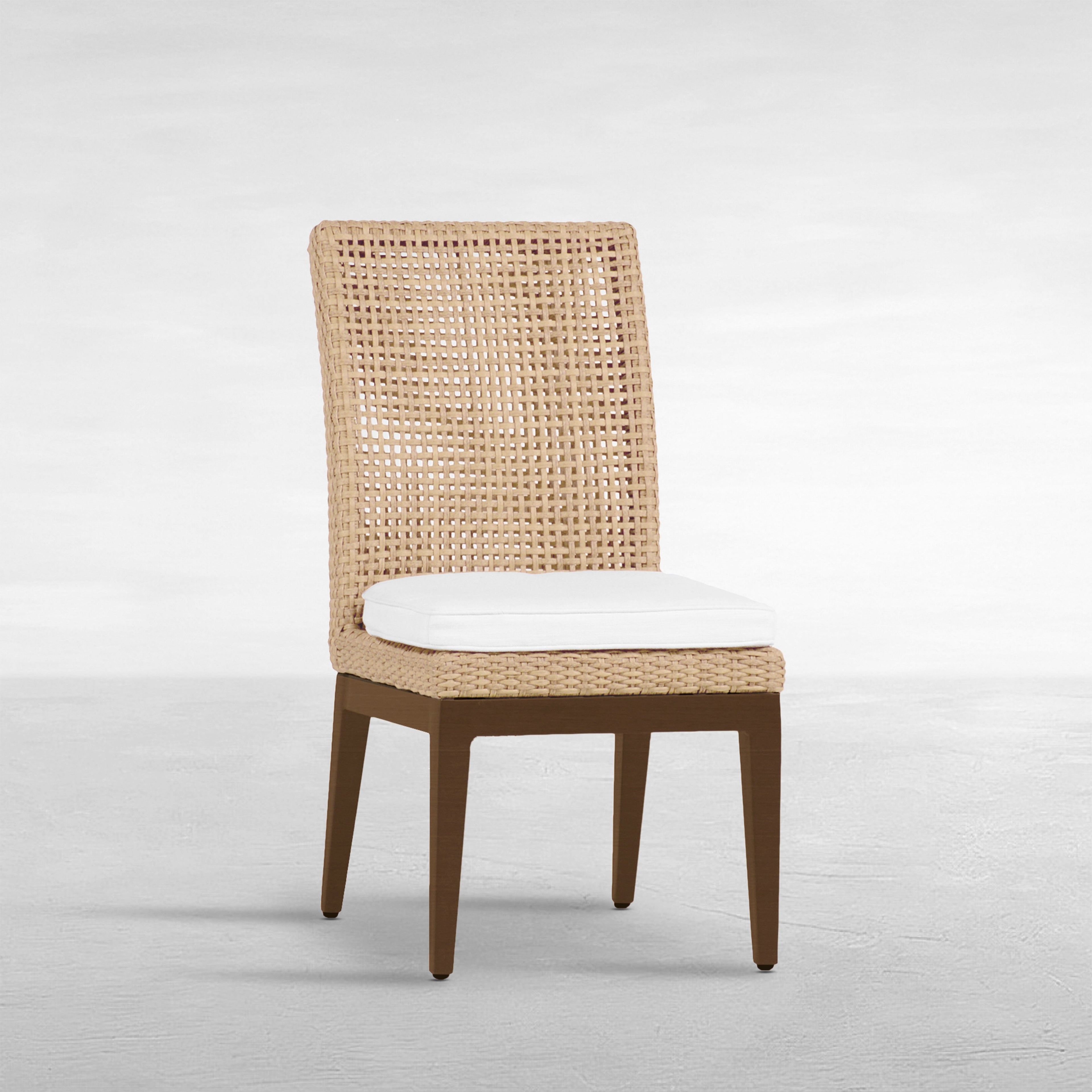 Peninsula N-Dura Resin Wicker Outdoor Side Chair