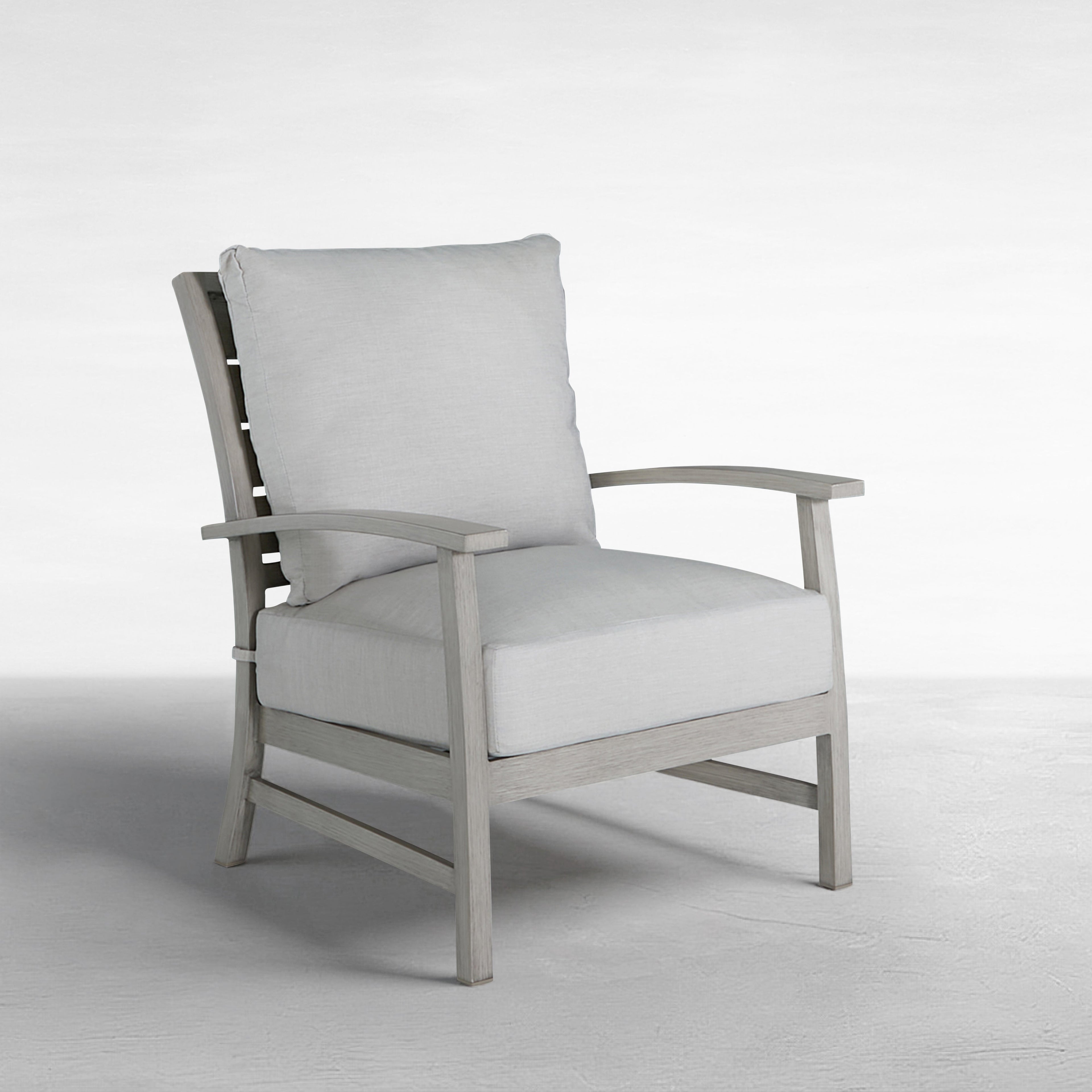 Charleston Aluminum Outdoor Lounge Chair