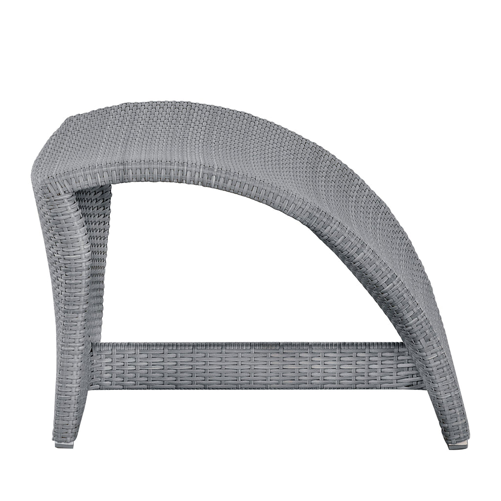 Halo N-Dura Resin Wicker Outdoor Woven Ottoman