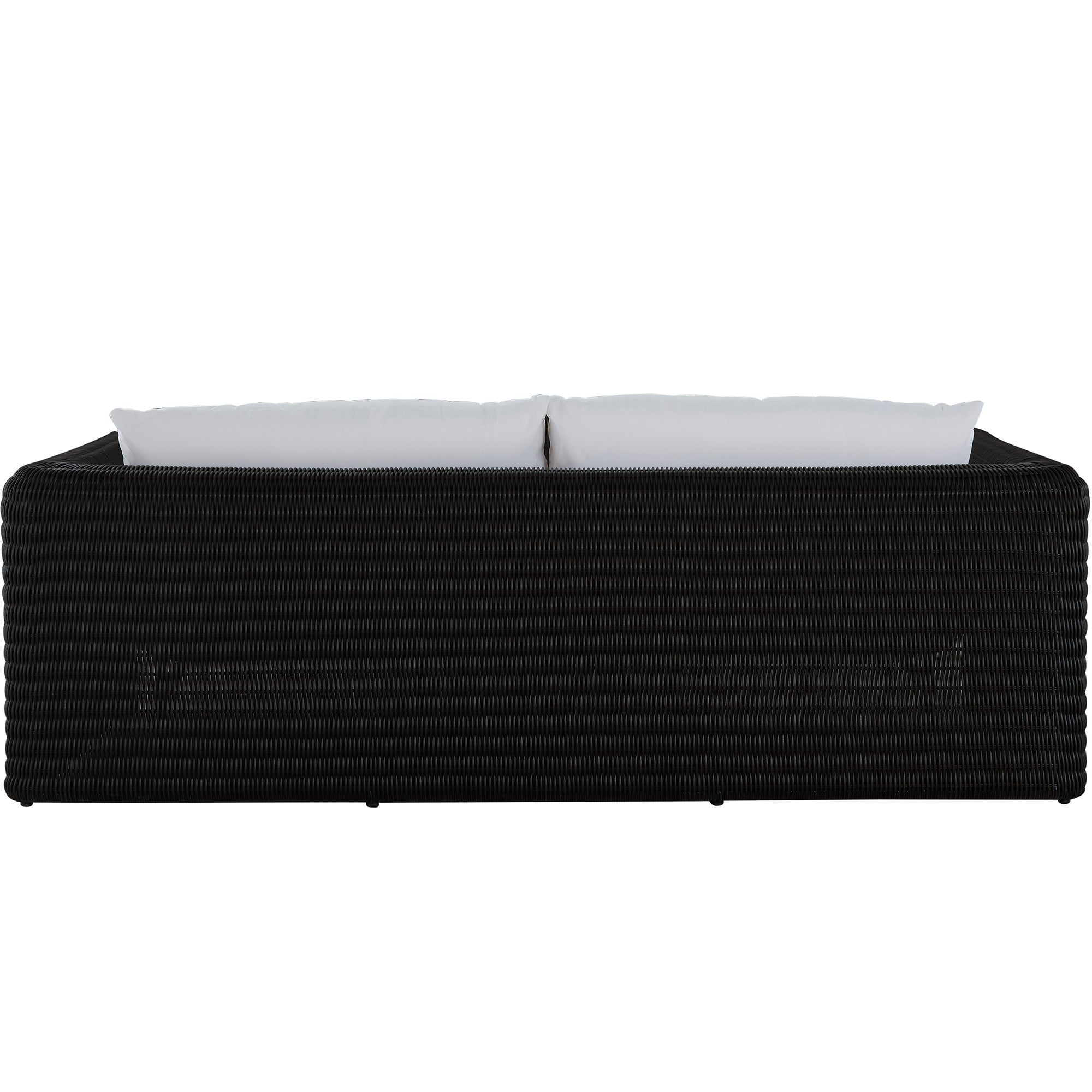 Como Resin Wicker Sofa