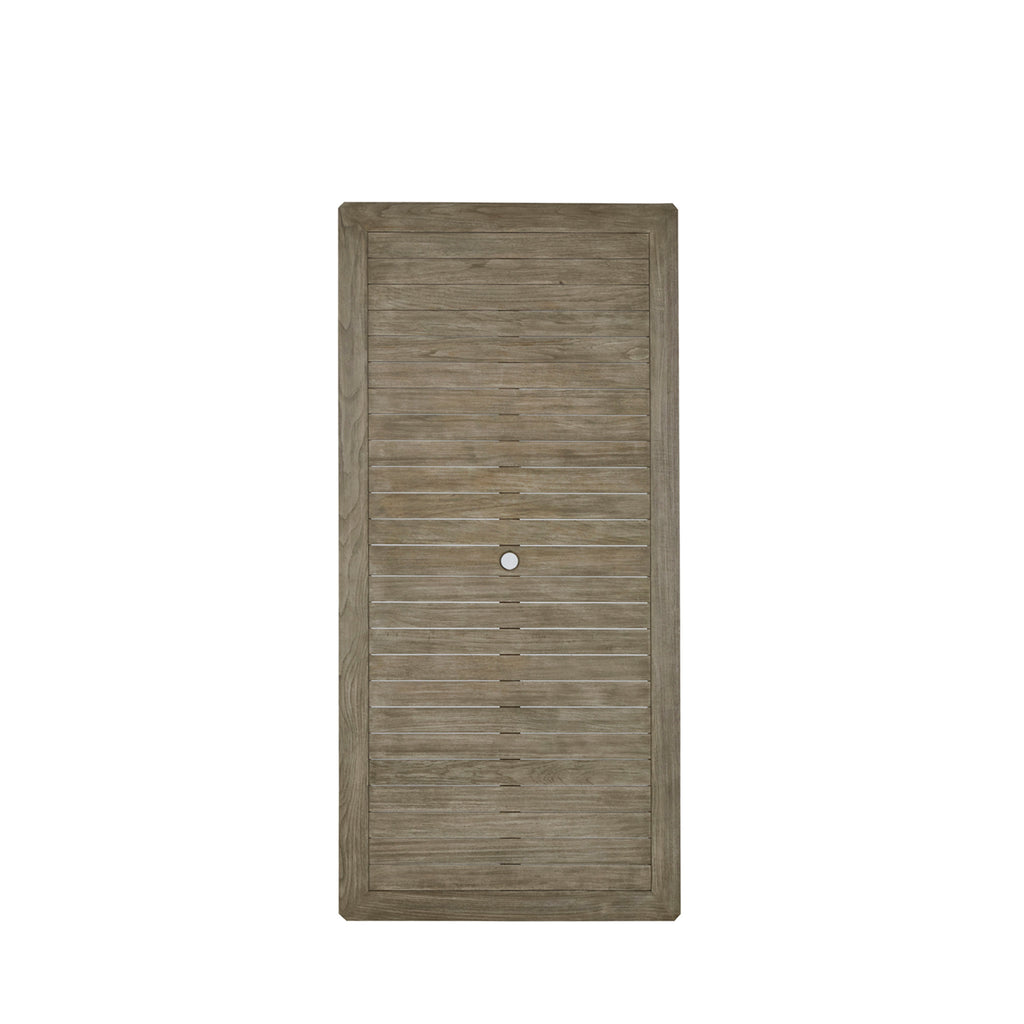 Woodlawn Rectangle Outdoor Slatted Dining Table