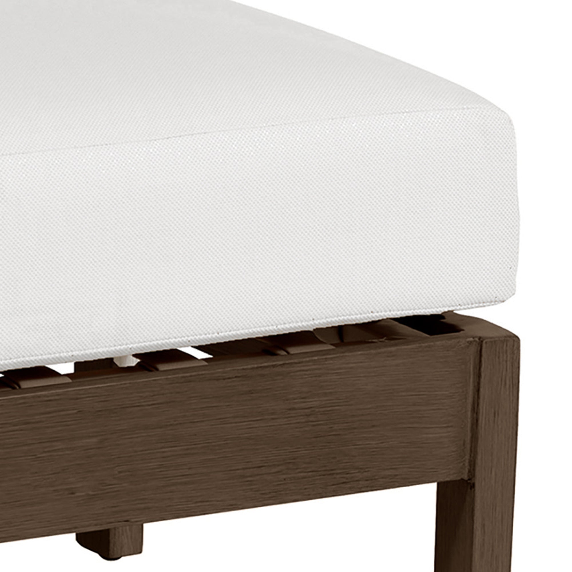 Kennebunkport Aluminum Outdoor Woven Ottoman