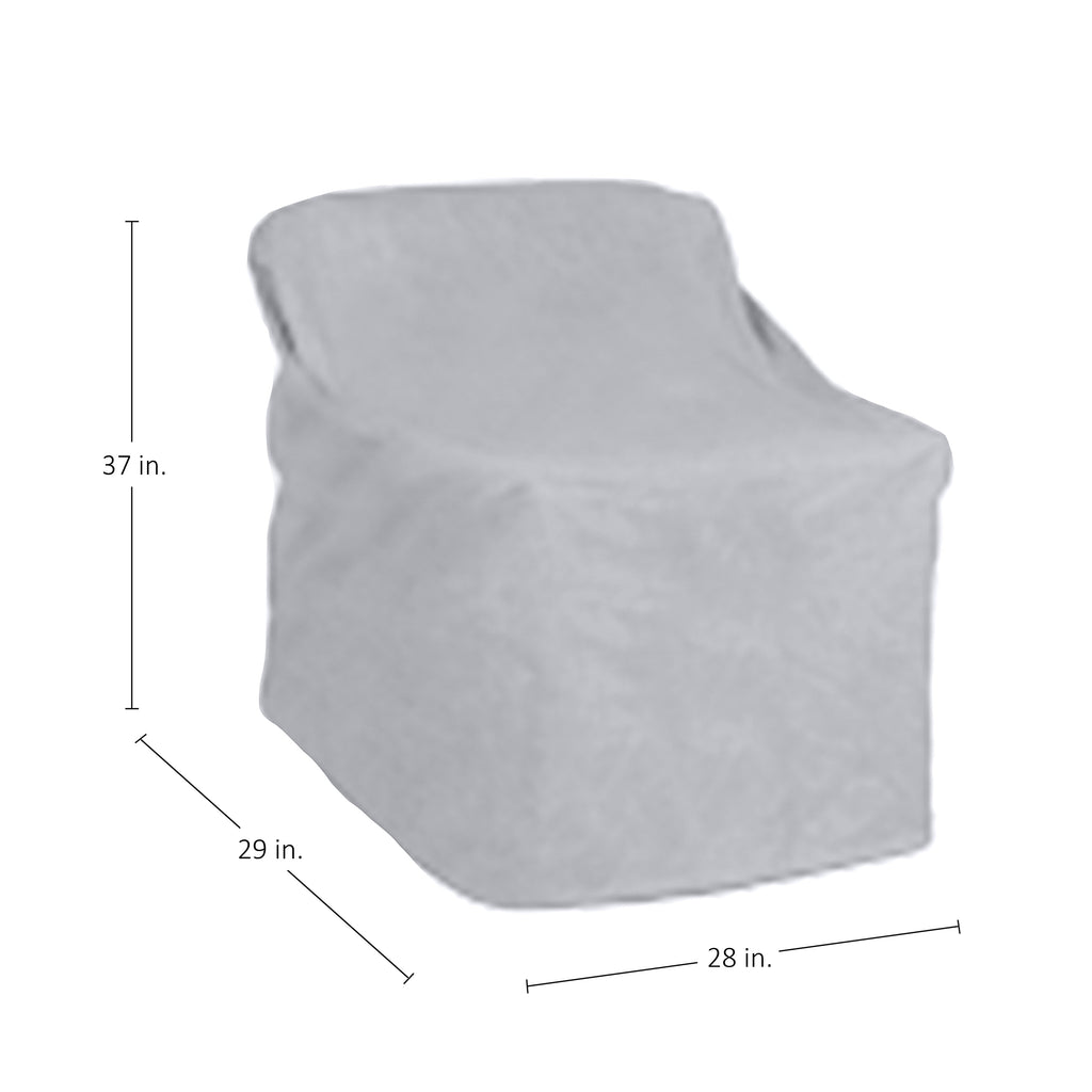 Mid Back Lounge Chair Cover