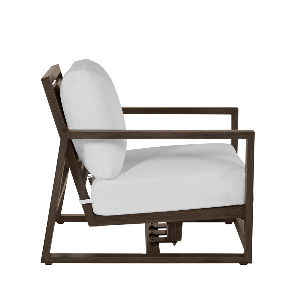 Avondale Aluminum Outdoor Spring Lounge Chair