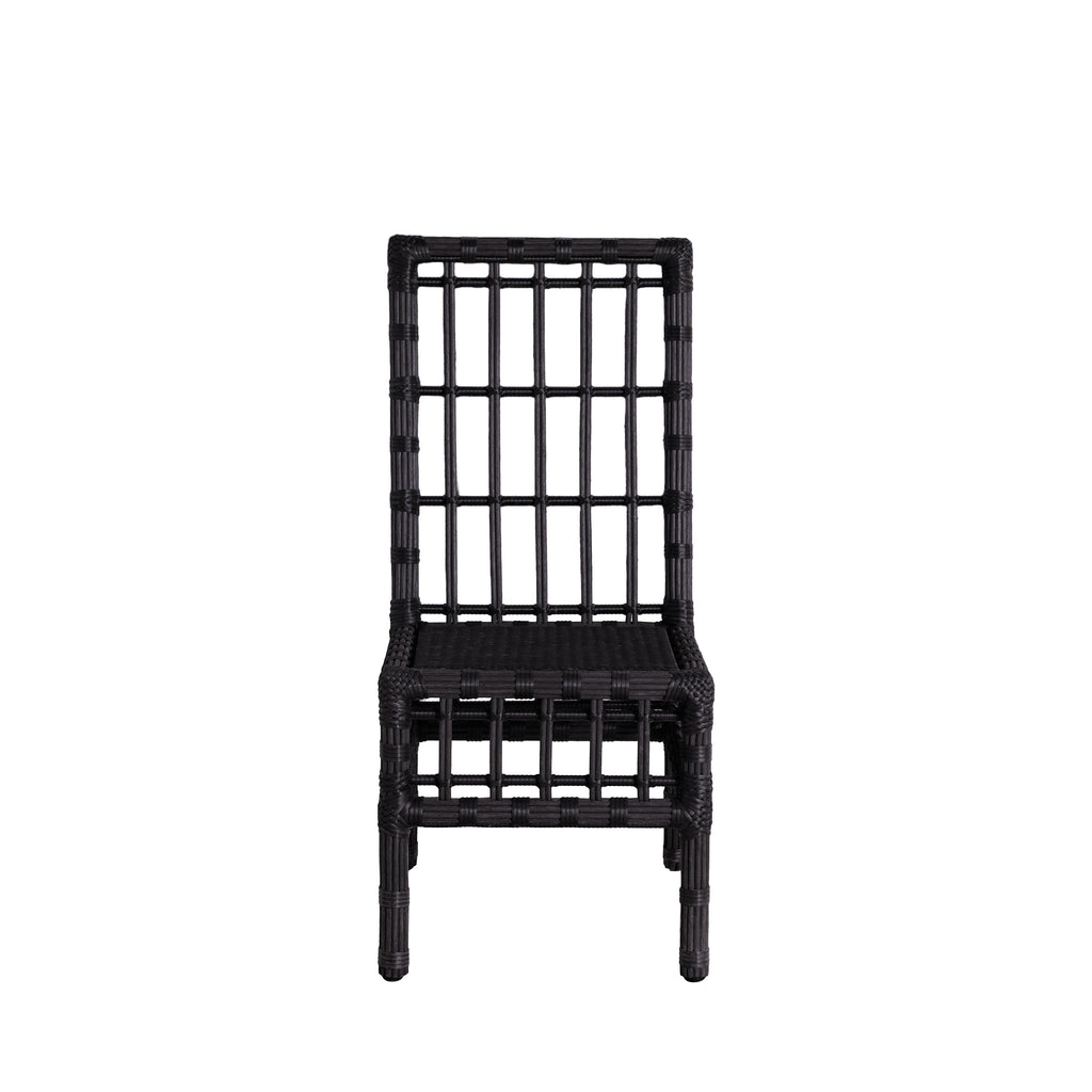 Newport Resin Wicker Woven Outdoor Side Chair