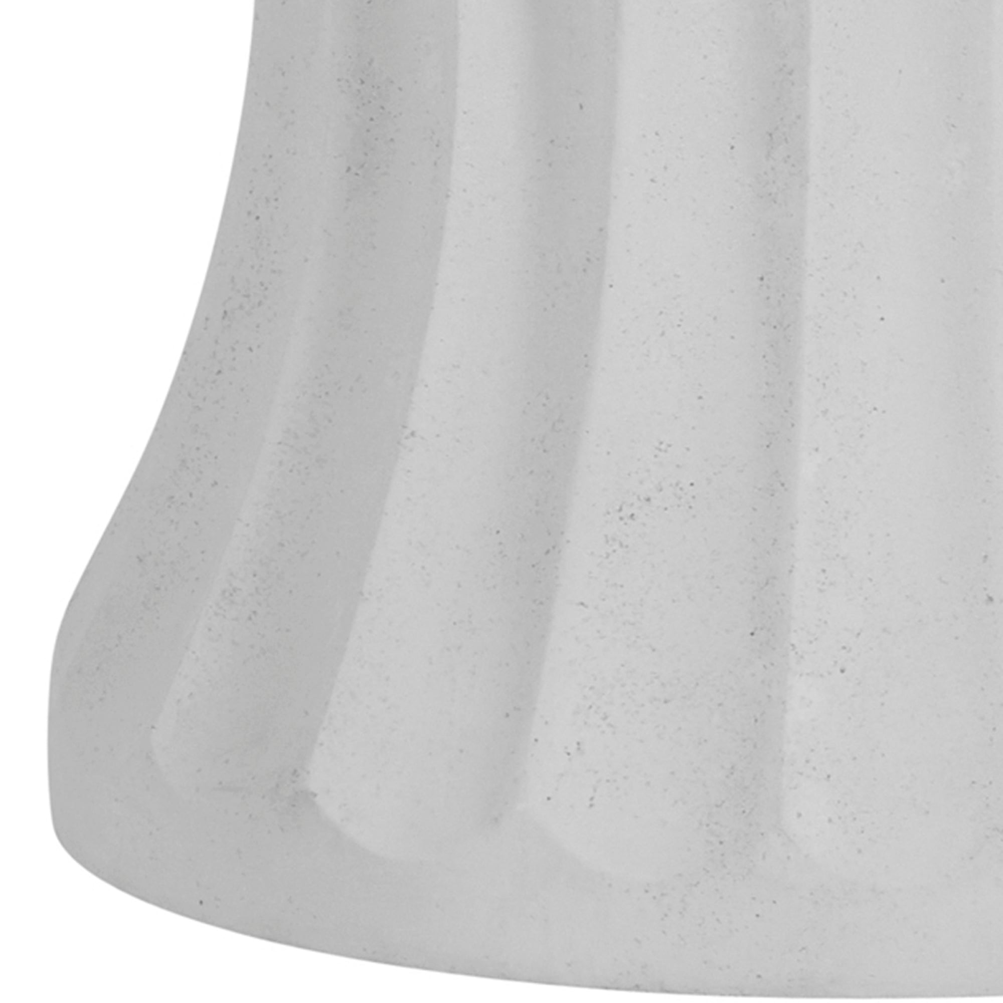 Gannet Cast Stone 18" Round Outdoor Side Table