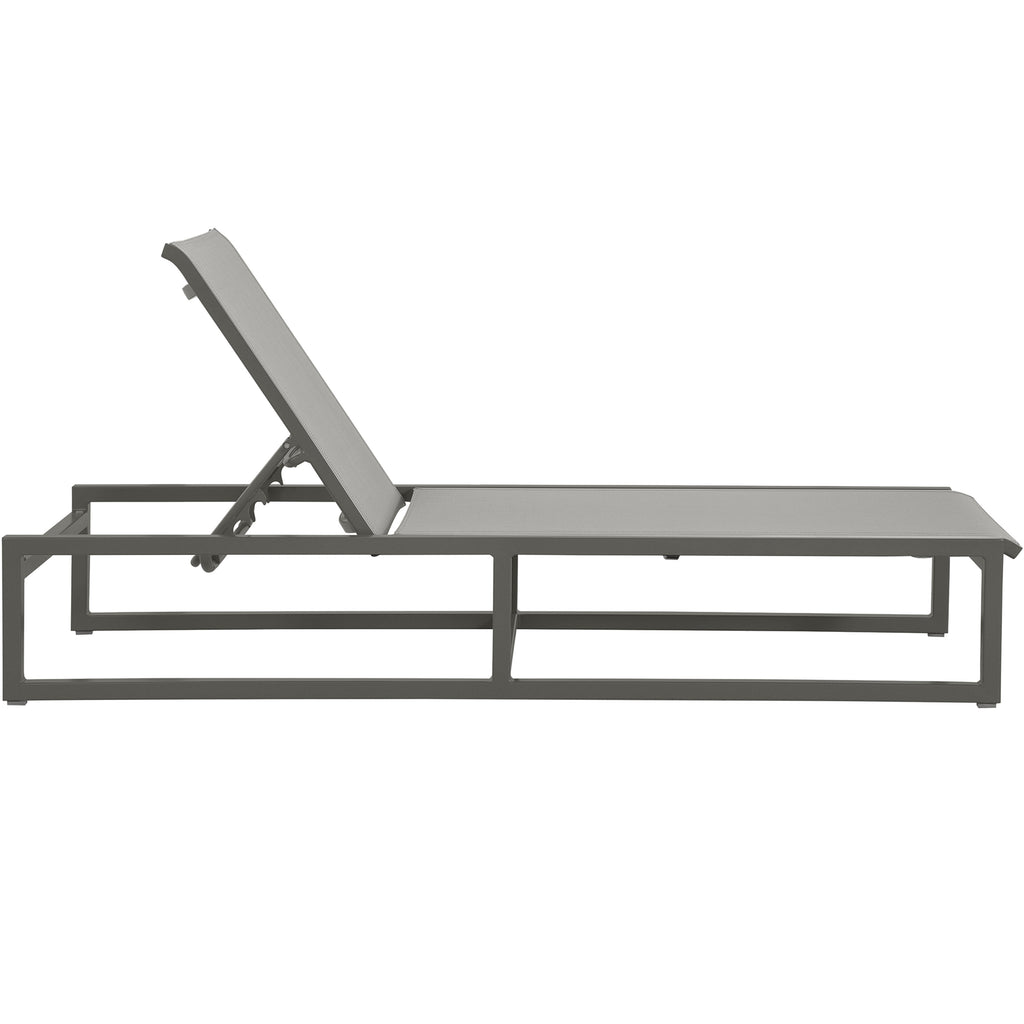Serenata Sling Outdoor Armless Chaise Lounge