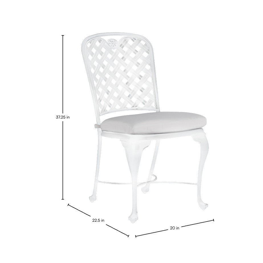 Provance Cast Aluminum Outdoor Dining Side Chair