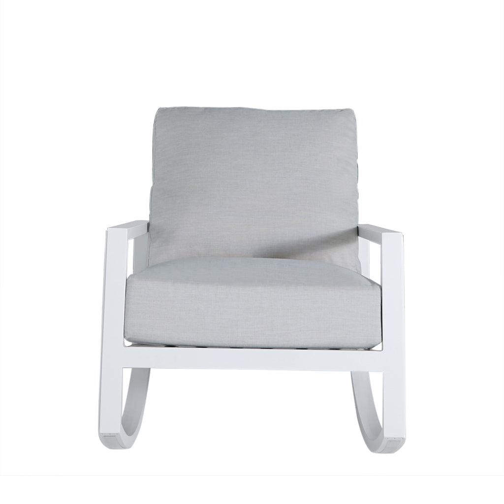 Avondale Aluminum Outdoor Lounge Rocker Chair