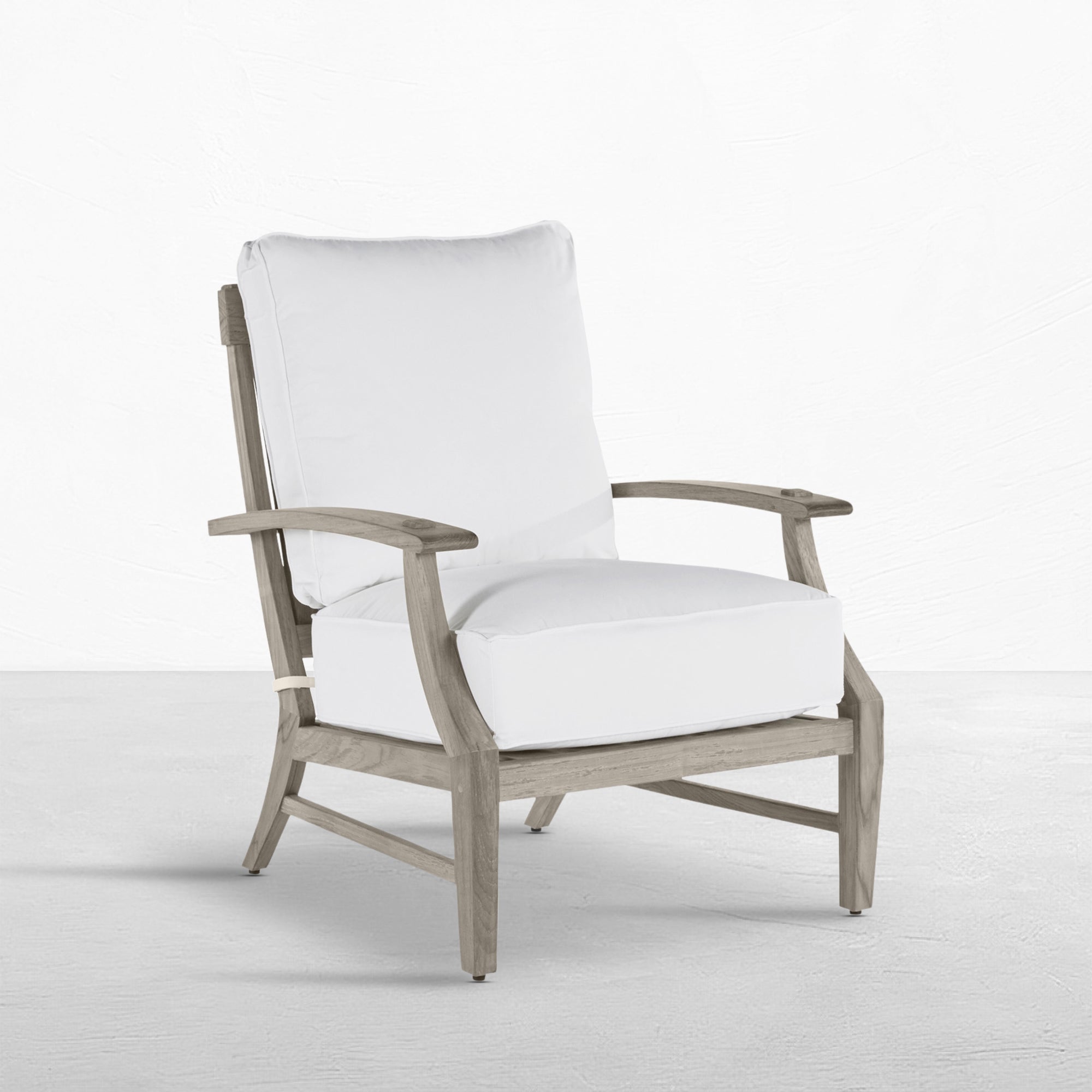 Croquet Teak Outdoor Lounge Chair