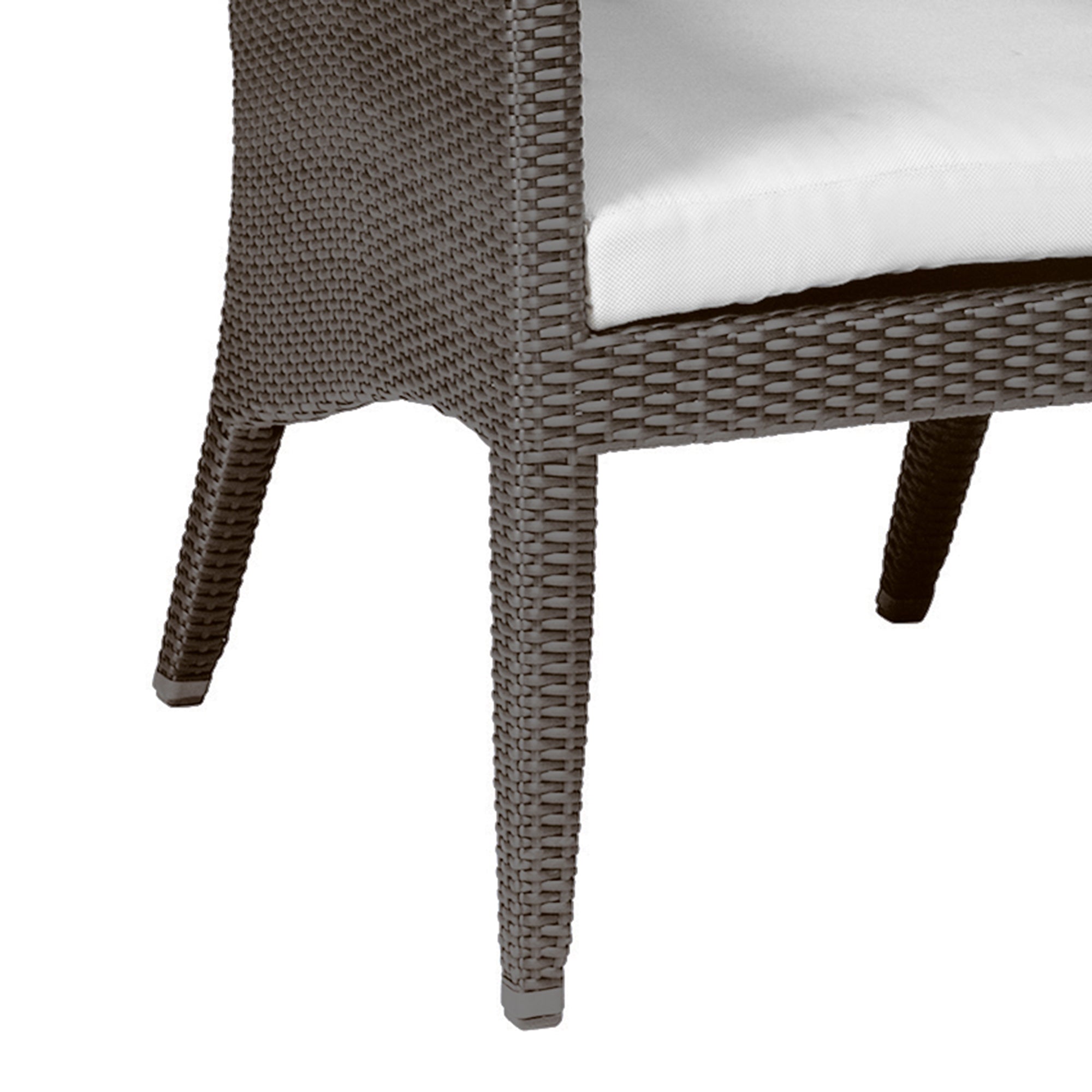 Athena Woven Resin Wicker Outdoor Arm Chair