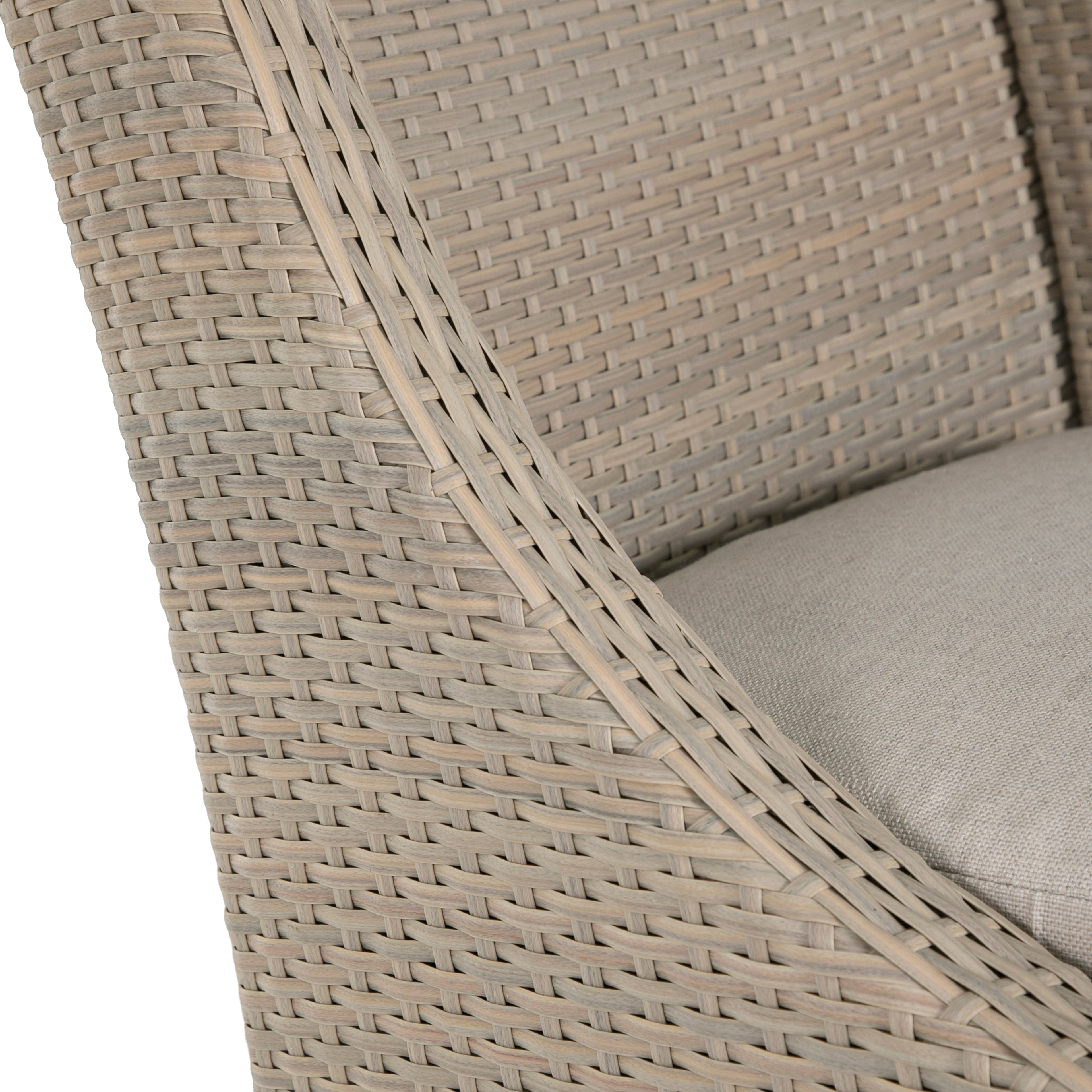 Athena Woven Resin Wicker Outdoor Bar Stool