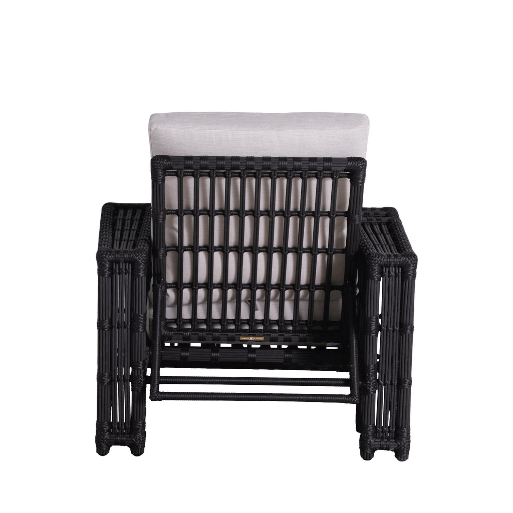 Newport Wicker Woven Recliner Lounge Chair