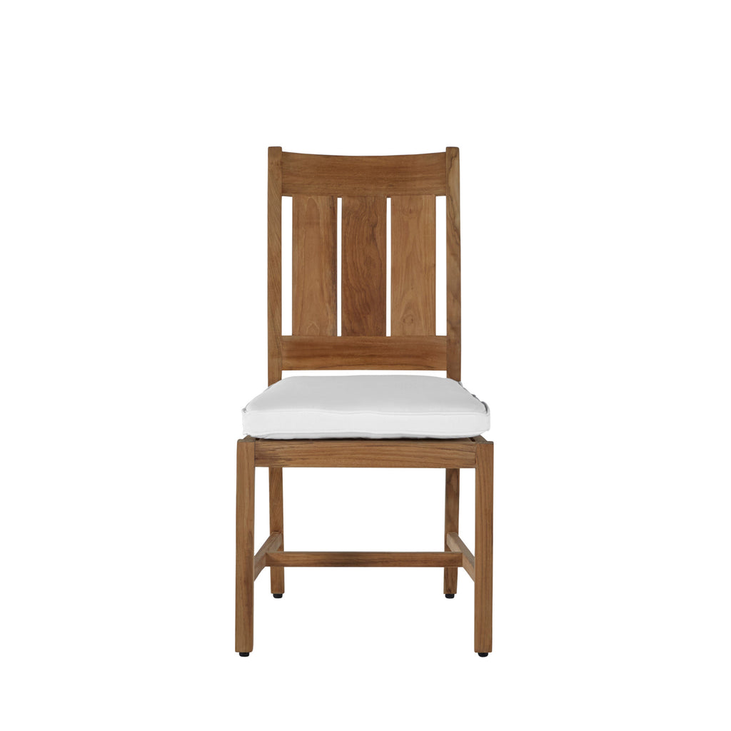 Croquet Teak Outdoor Side Chair