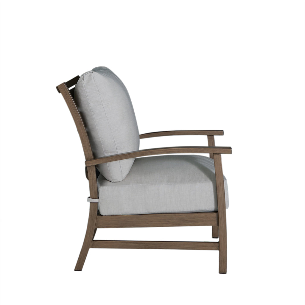 Charleston Aluminum Outdoor Lounge Chair