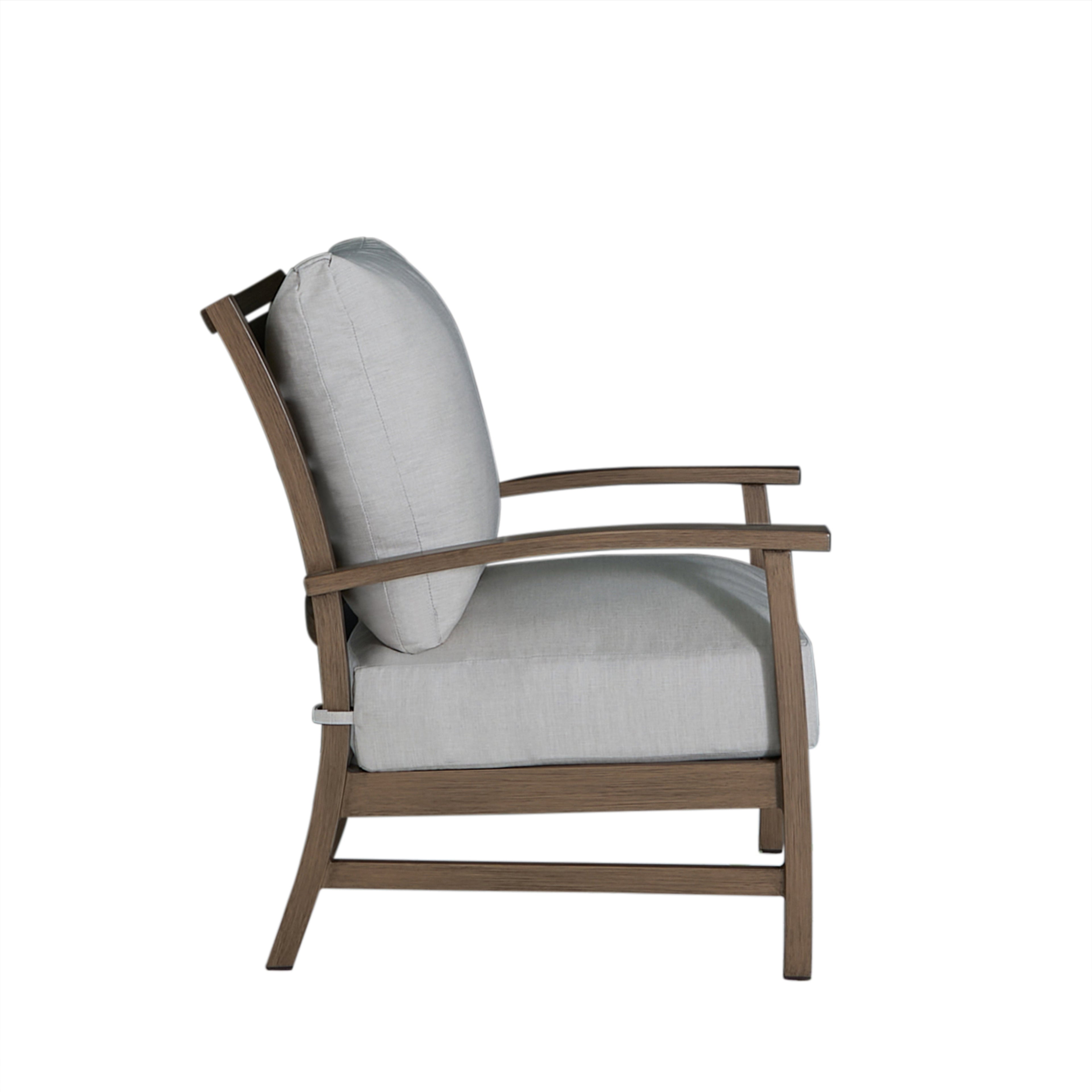 Charleston Aluminum Outdoor Lounge Chair