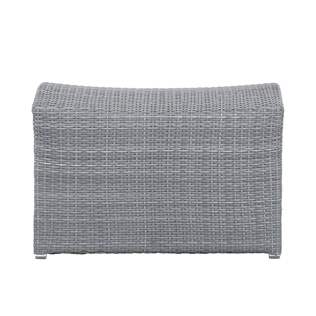 Halo N-Dura Resin Wicker Outdoor Woven Ottoman