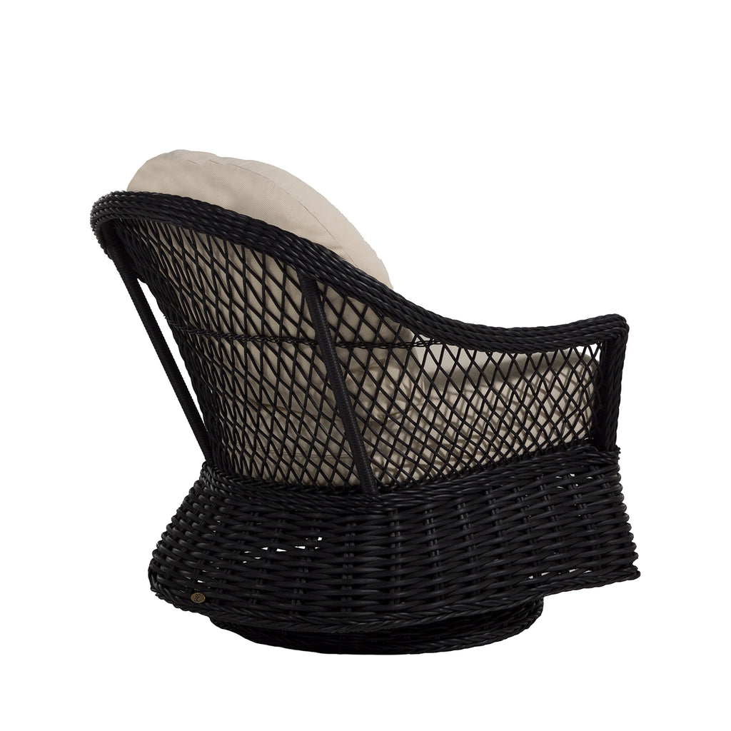 Soho Woven Resin Wicker Swivel Glider Chair