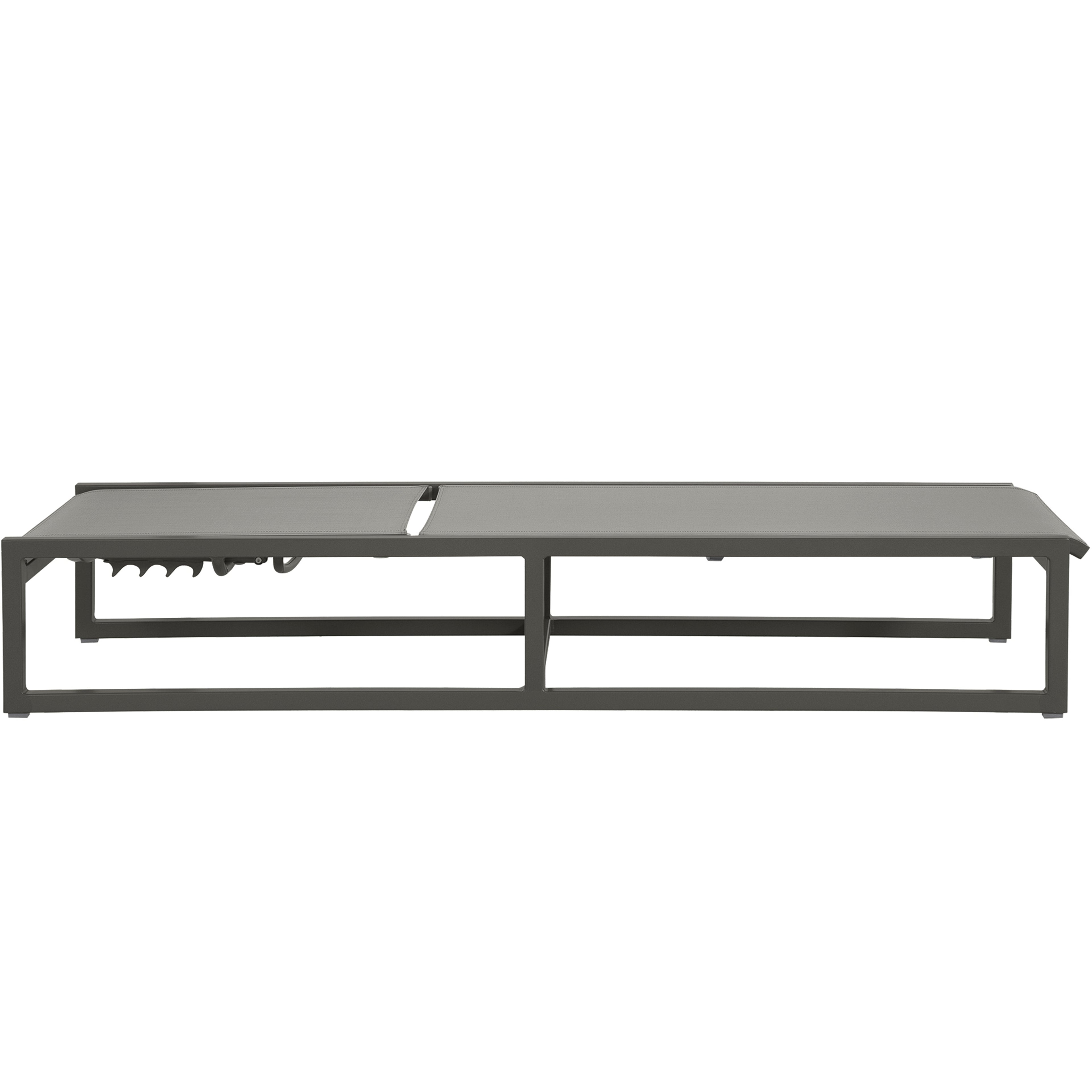 Serenata Sling Outdoor Armless Chaise Lounge