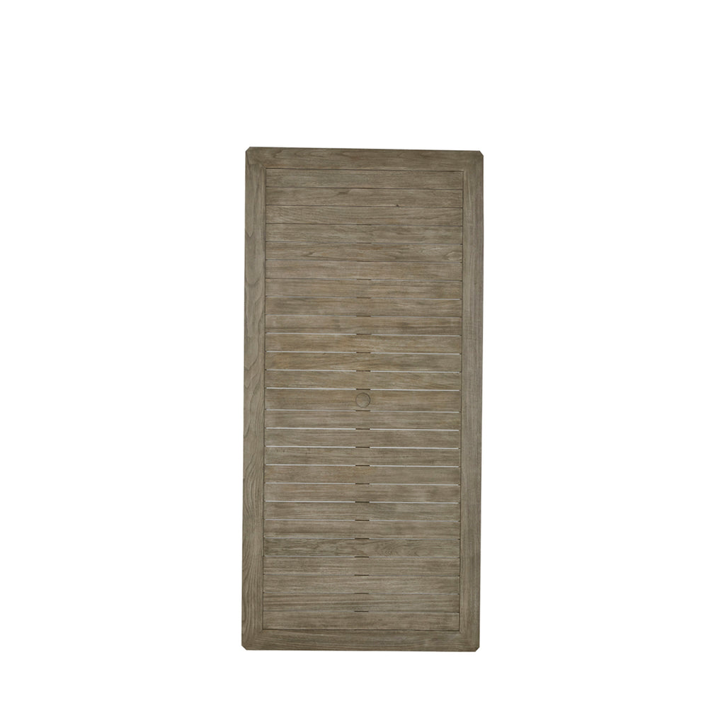 Woodlawn Rectangle Outdoor Slatted Dining Table