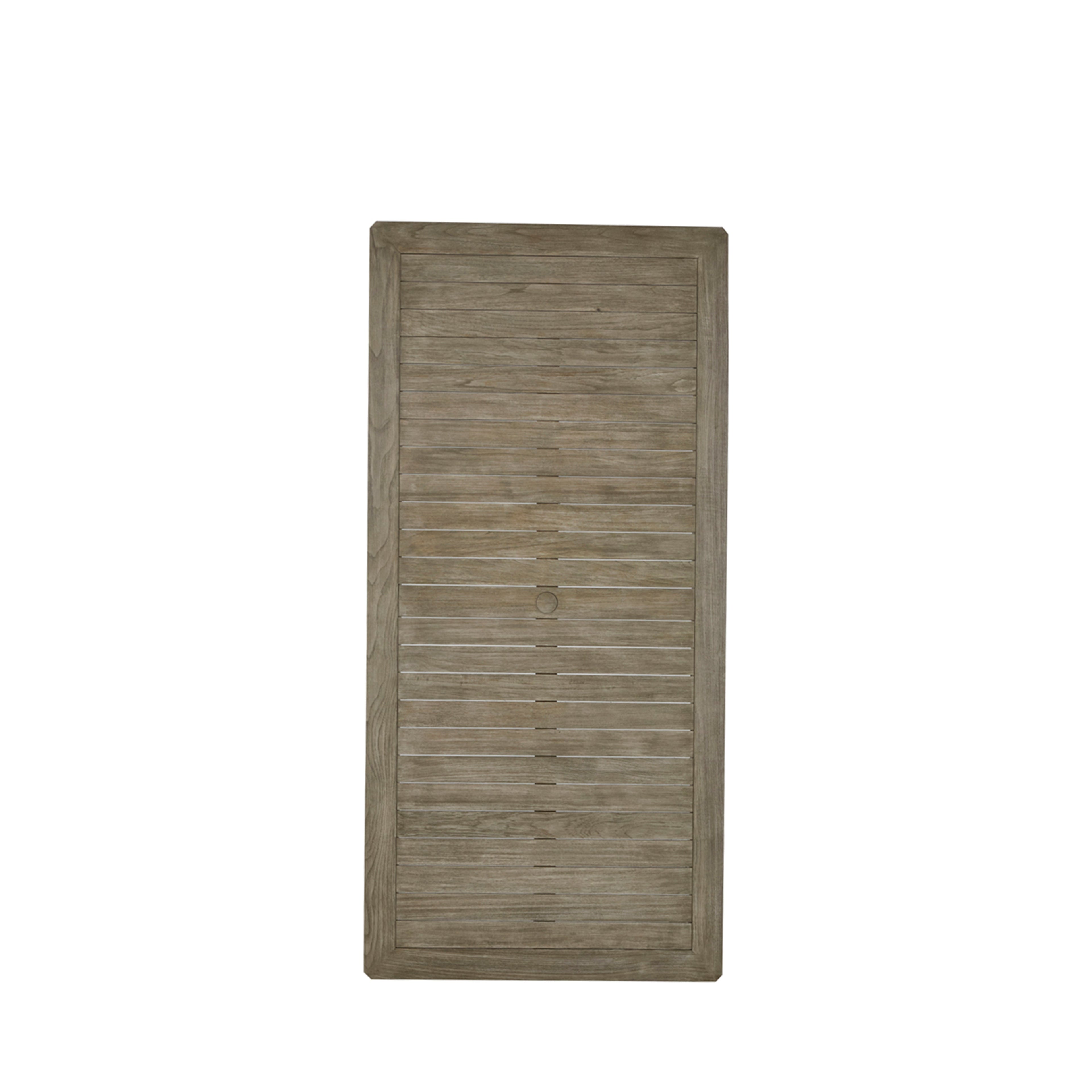 Woodlawn Rectangle Outdoor Slatted Dining Table