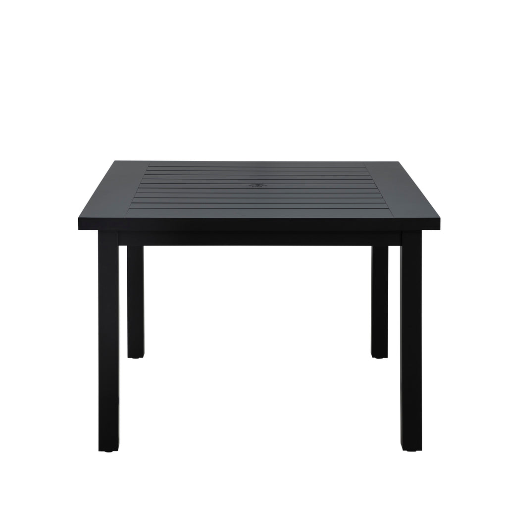 Club Aluminum 43" Square Outdoor Dining Table