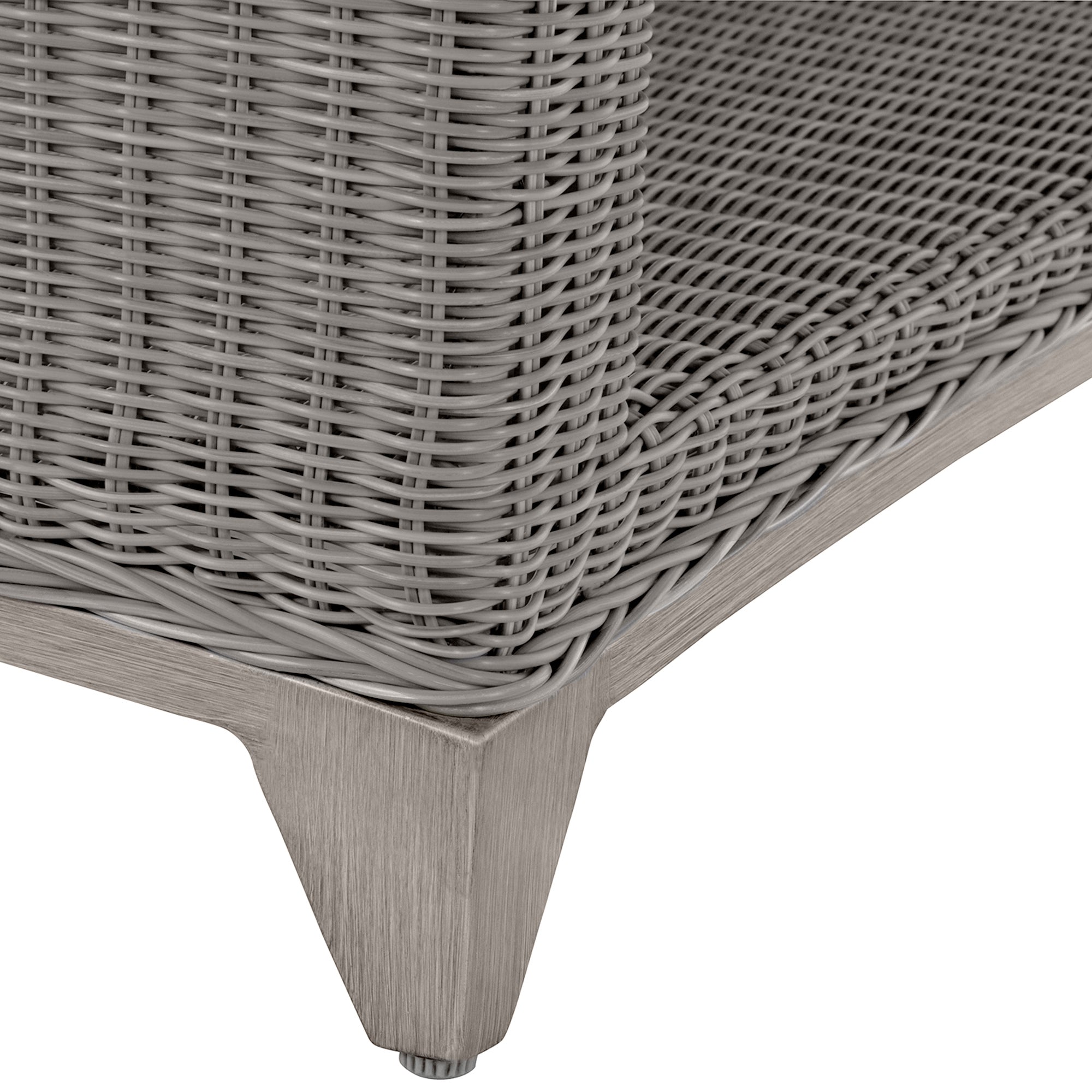 Astoria Wicker Rectangle Outdoor Coffee Table