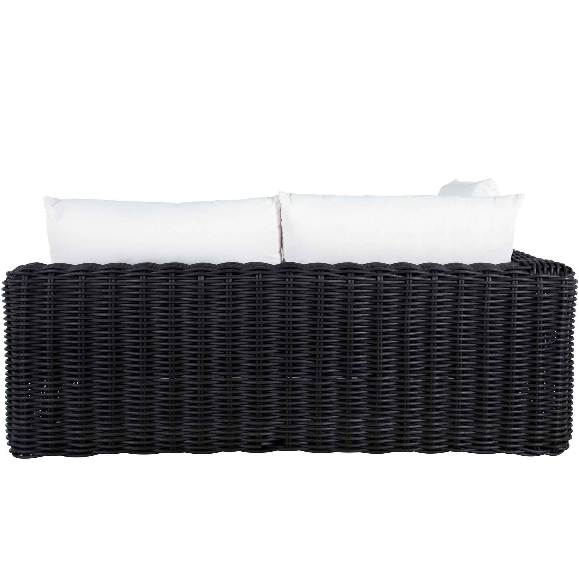 Montecito Resin Wicker Left Arm Facing Loveseat