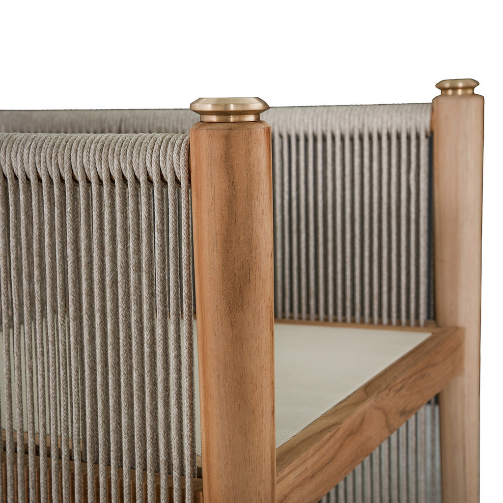 Pacifica Teak Outdoor Dining Arm Chair