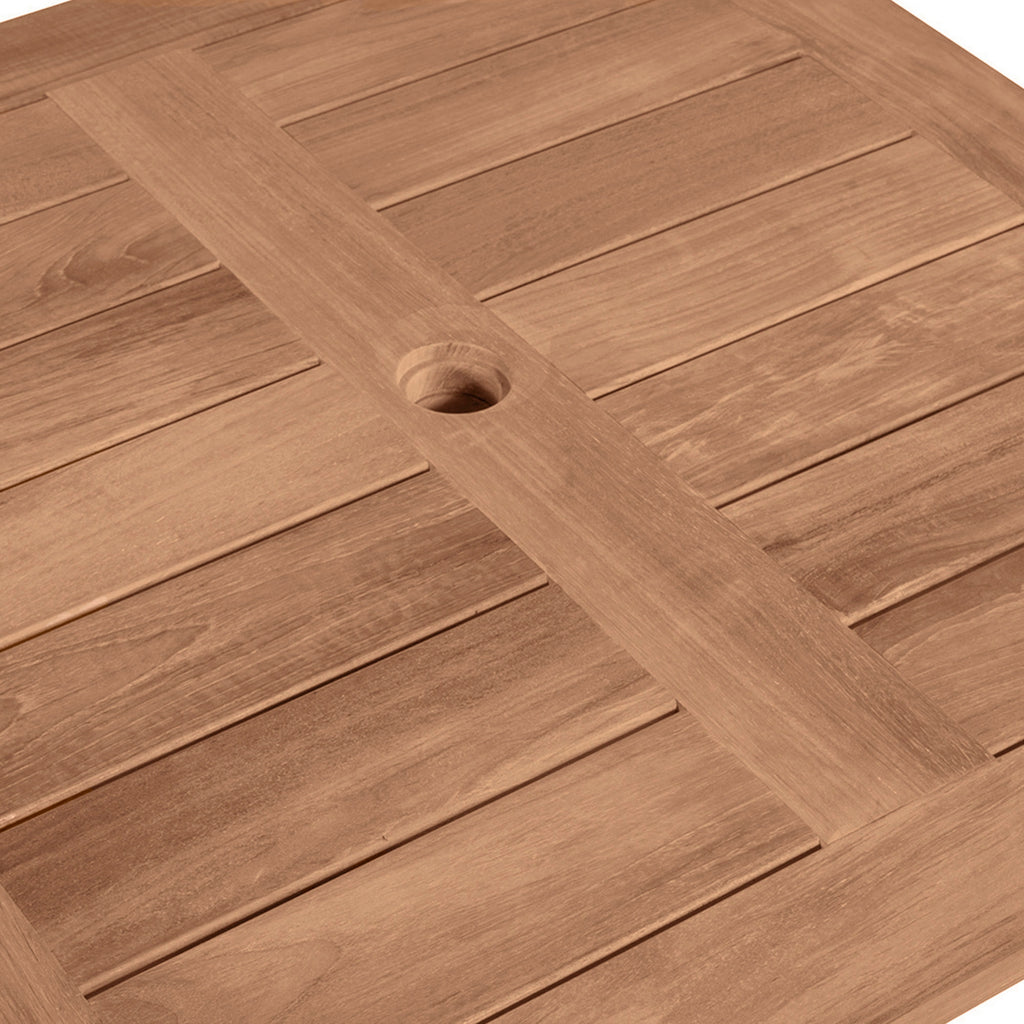 Club Teak 35.5" Square Outdoor Table Top
