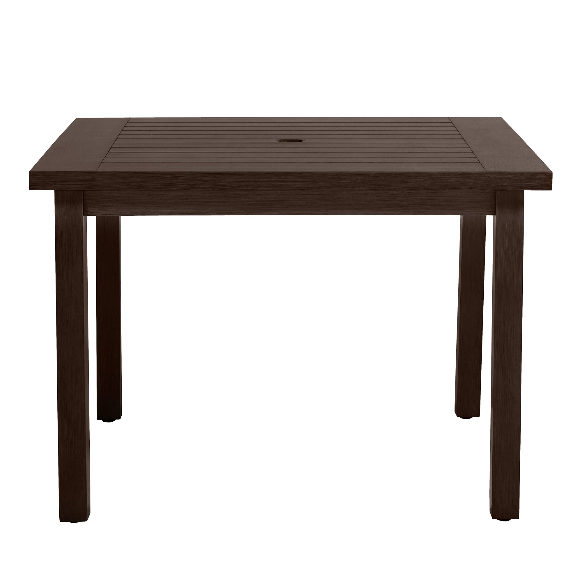 Club Aluminum 43" Square Outdoor Dining Table