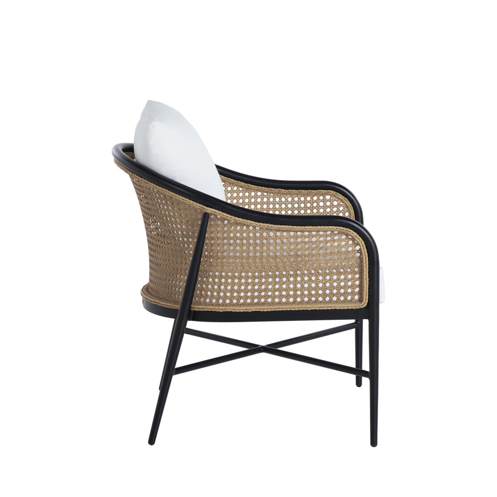 Havana Resin Wicker Outdoor Euro Lounge Chair