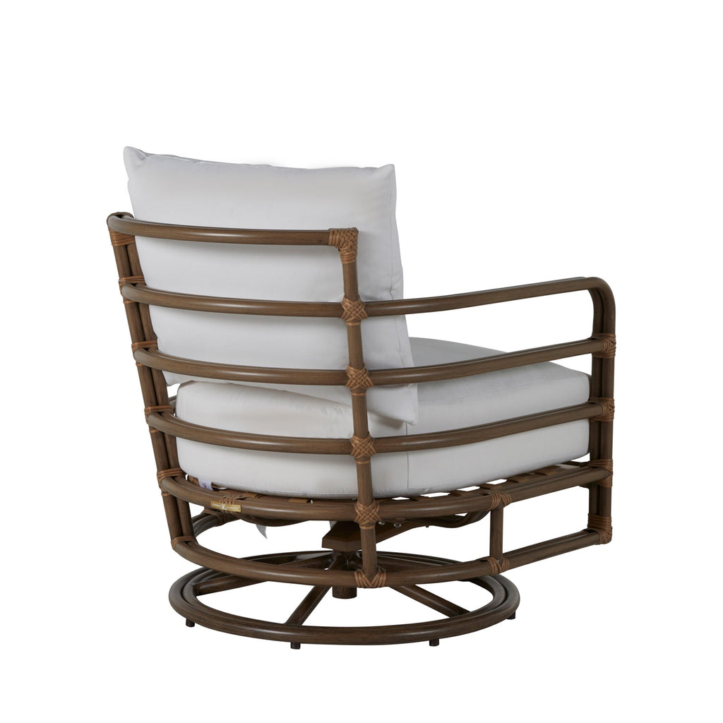 Malibu N-Dura Resin Wicker Outdoor Swivel Rocker