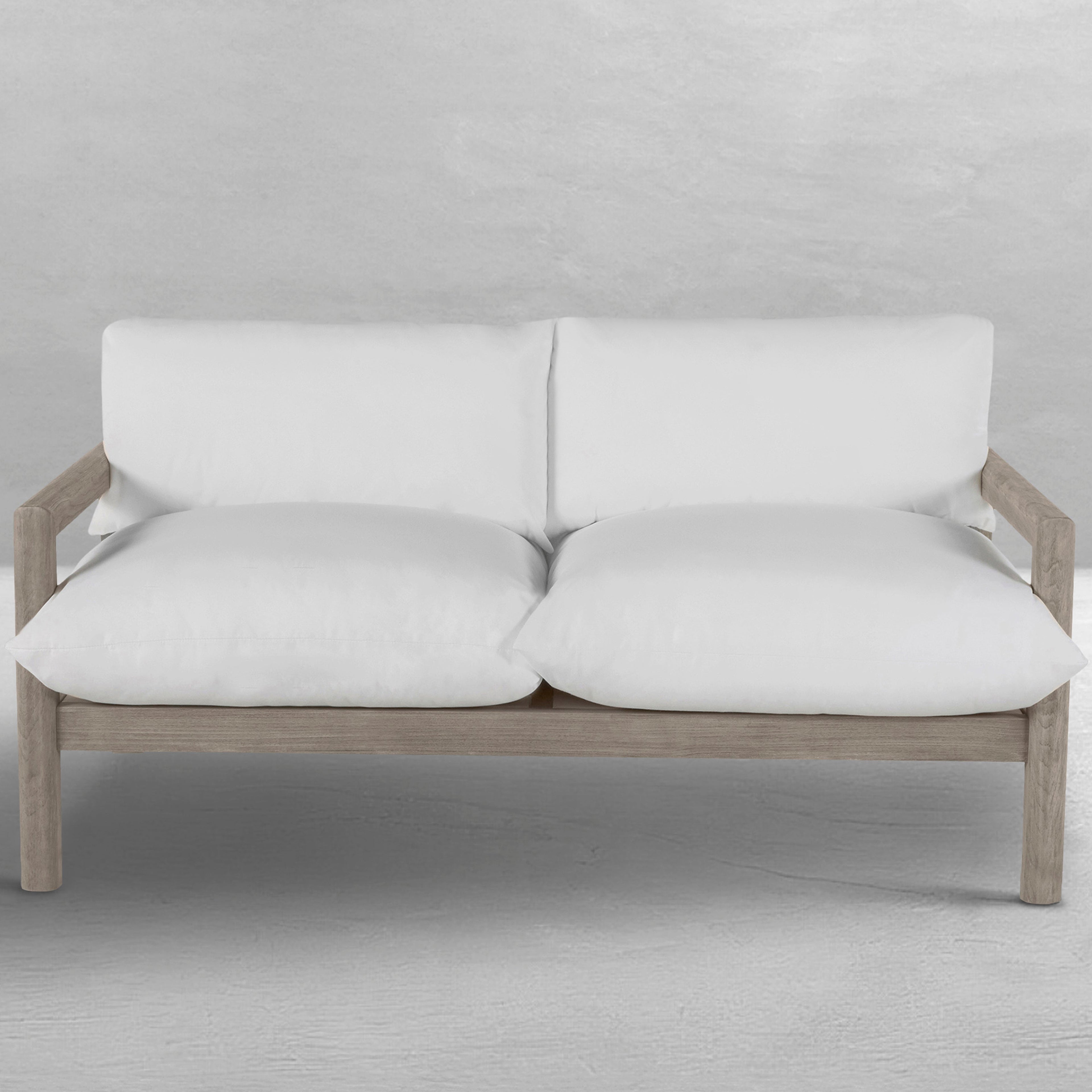 Monterey Teak Outdoor Loveseat