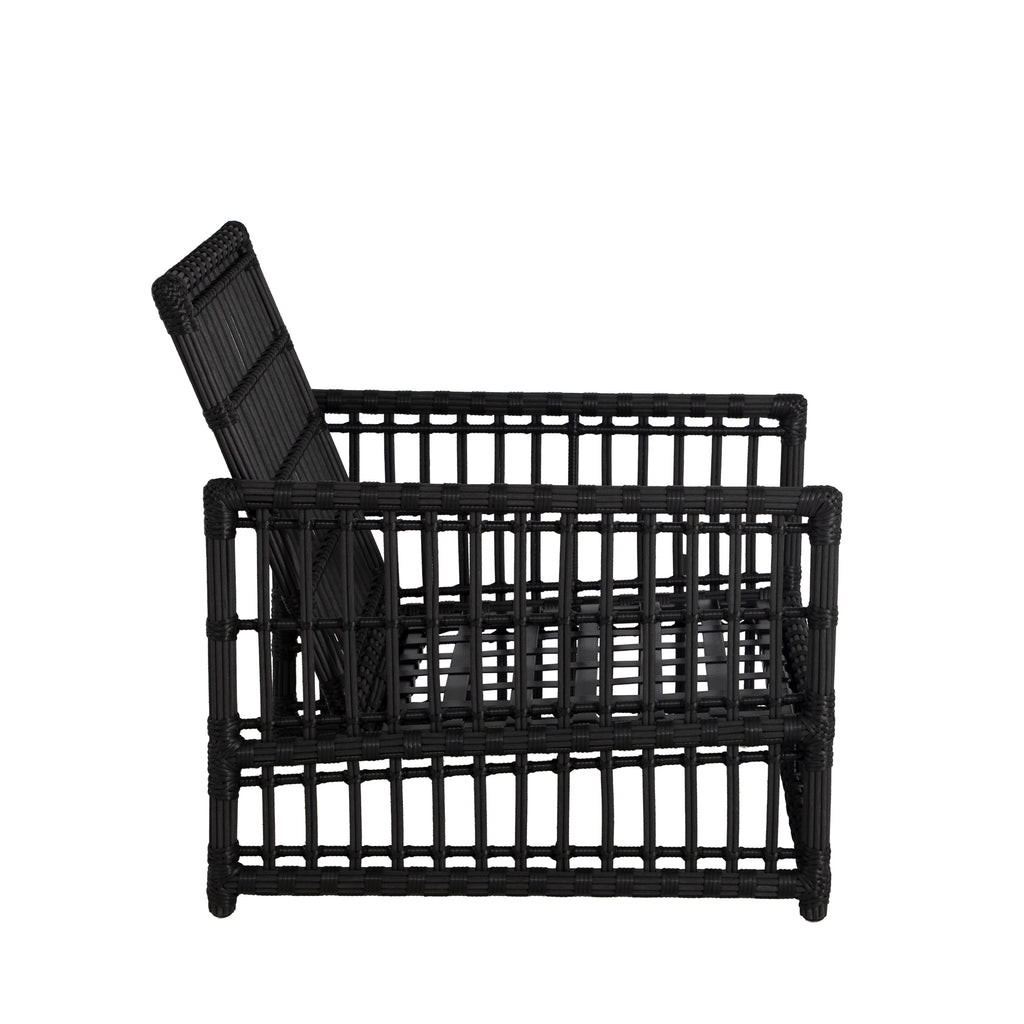 Newport Wicker Outdoor Woven Woven Lounge Chair