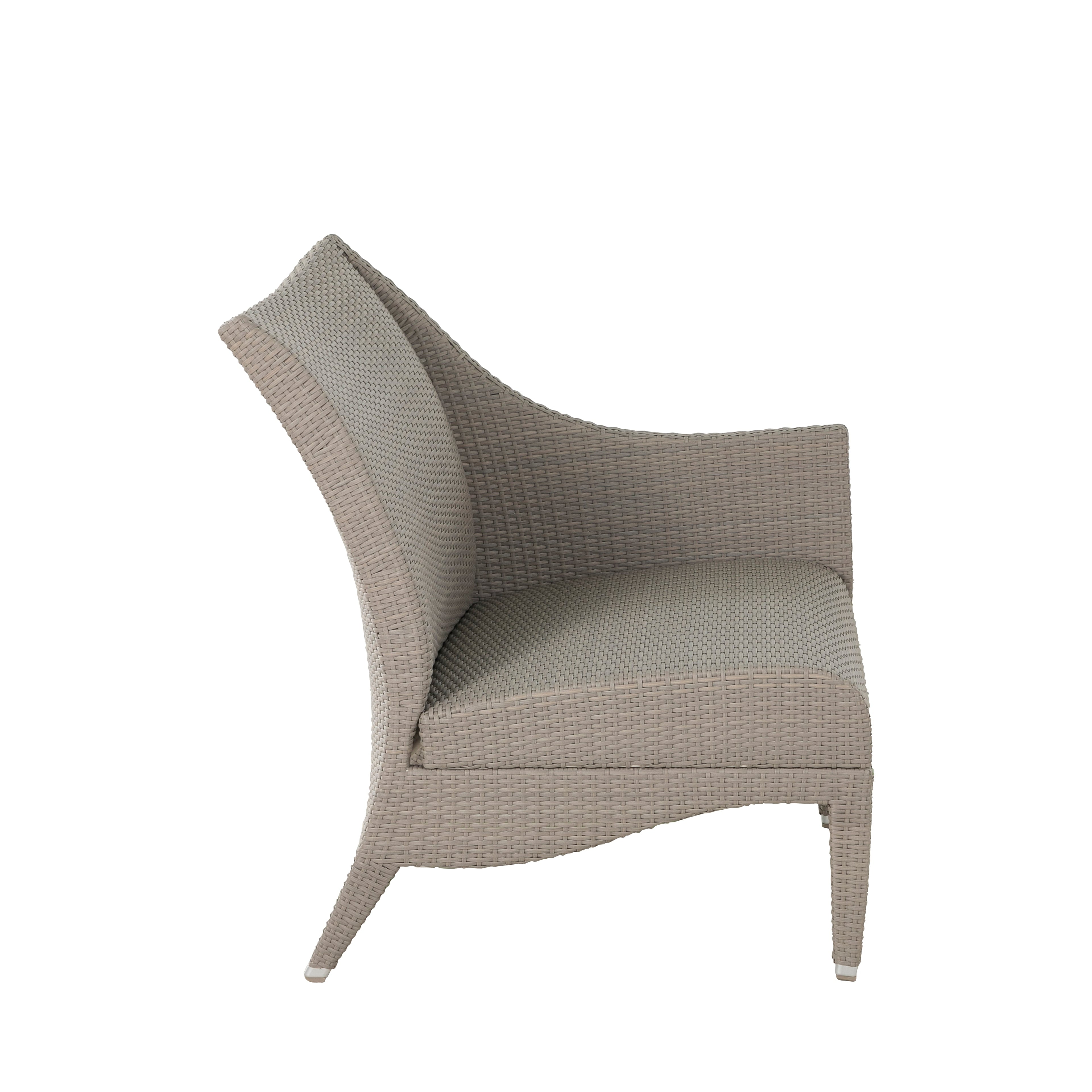 Athena Plus Wicker RAF Slipper Sectional Sofa