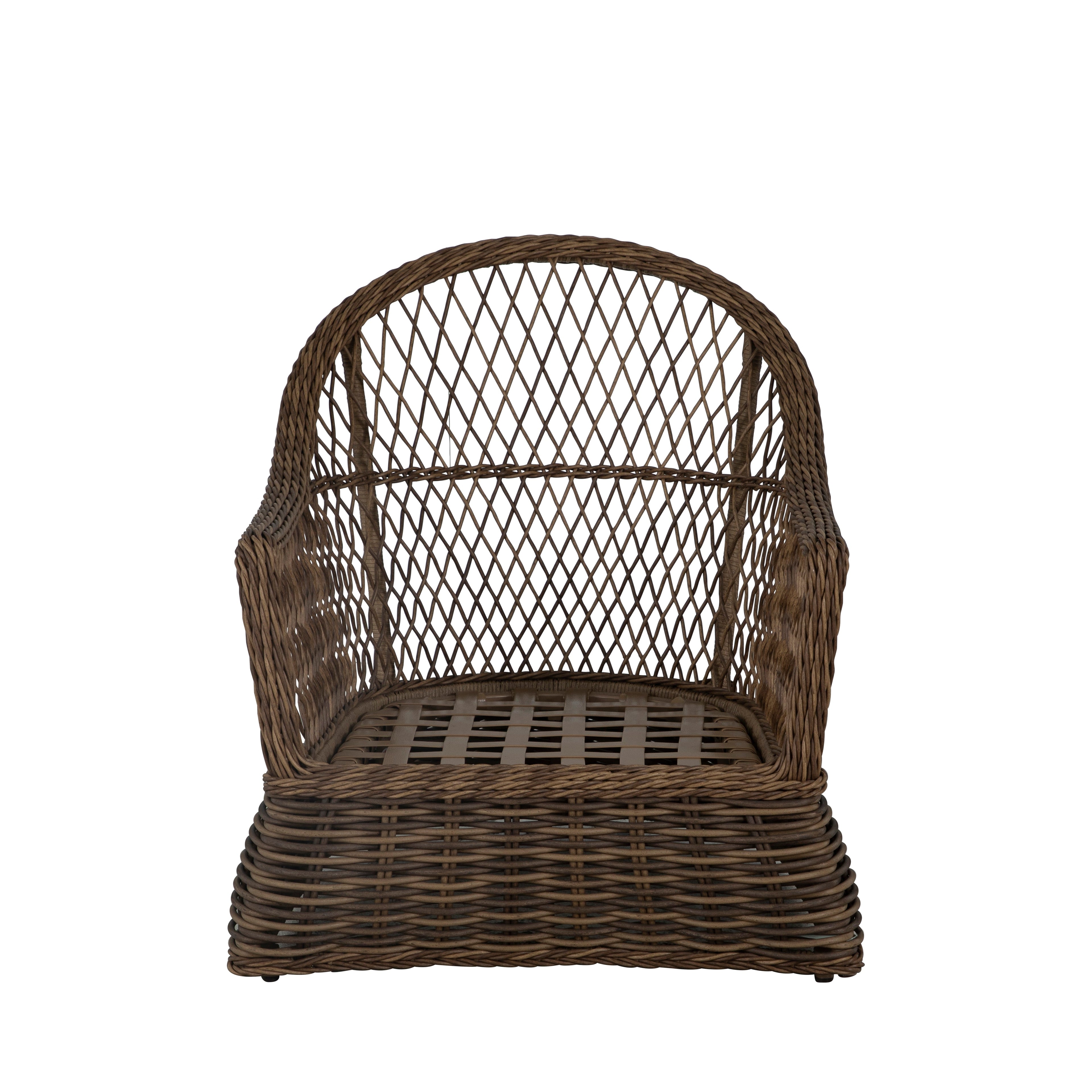Soho Woven Resin Wicker Outdoor Lounge Chair